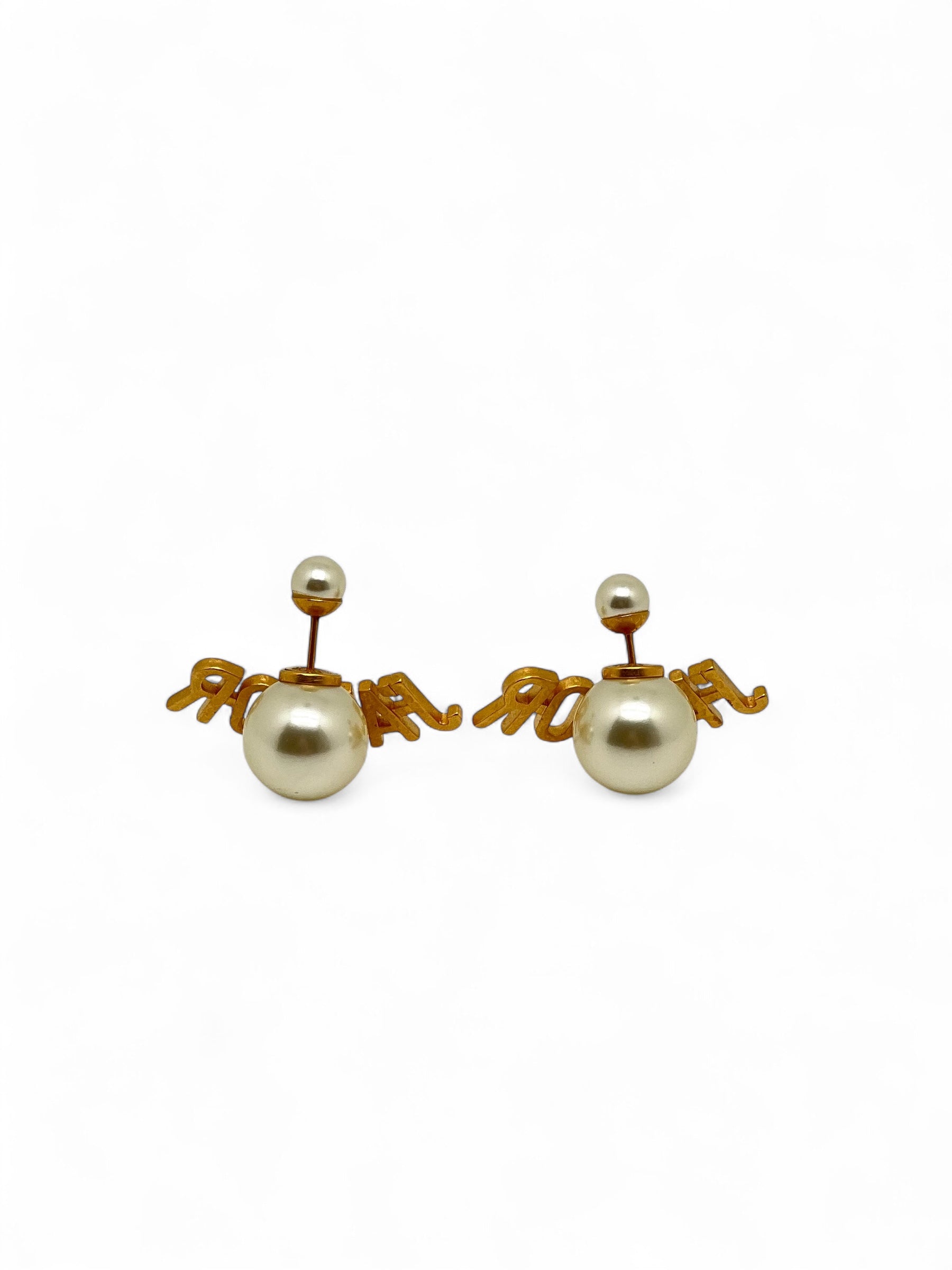 Dior - Boucles d’oreilles Jadior avec perles
