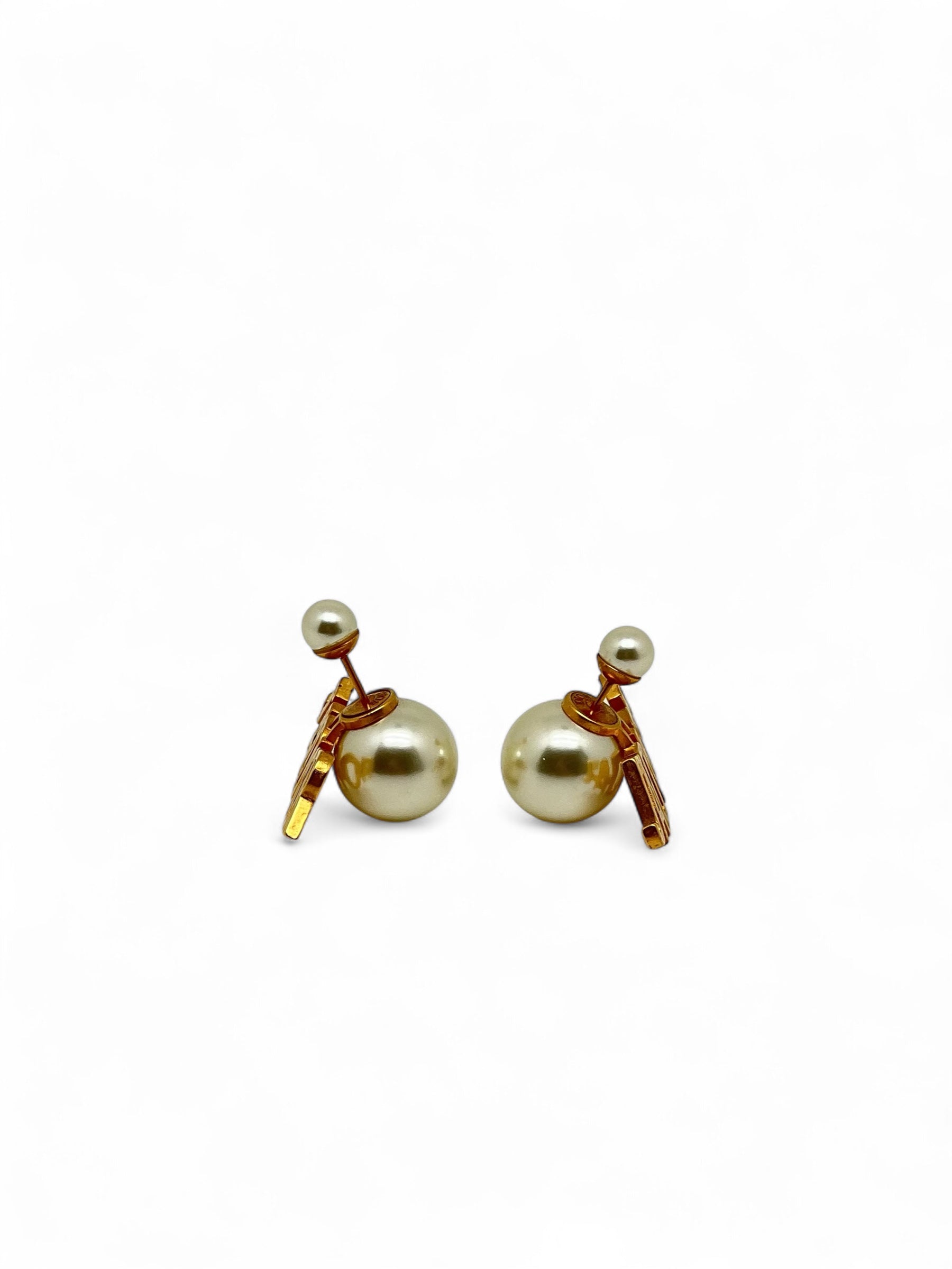 Dior - Boucles d’oreilles Jadior avec perles
