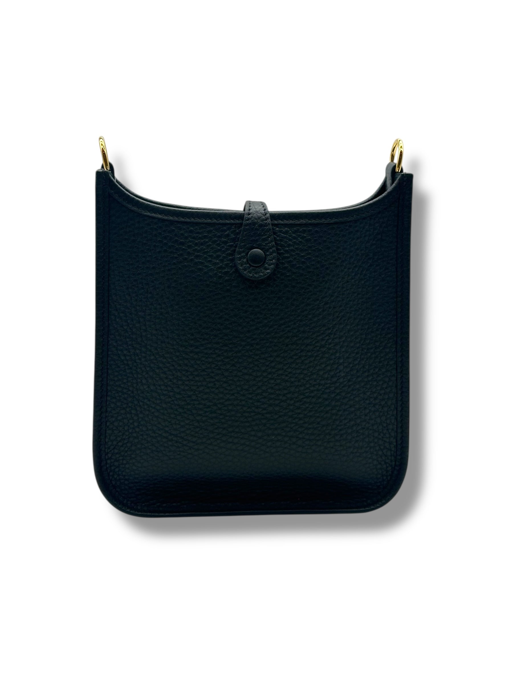 Hermès - Sac Evelyne 16 Amazone Taurillon Clémence Noir