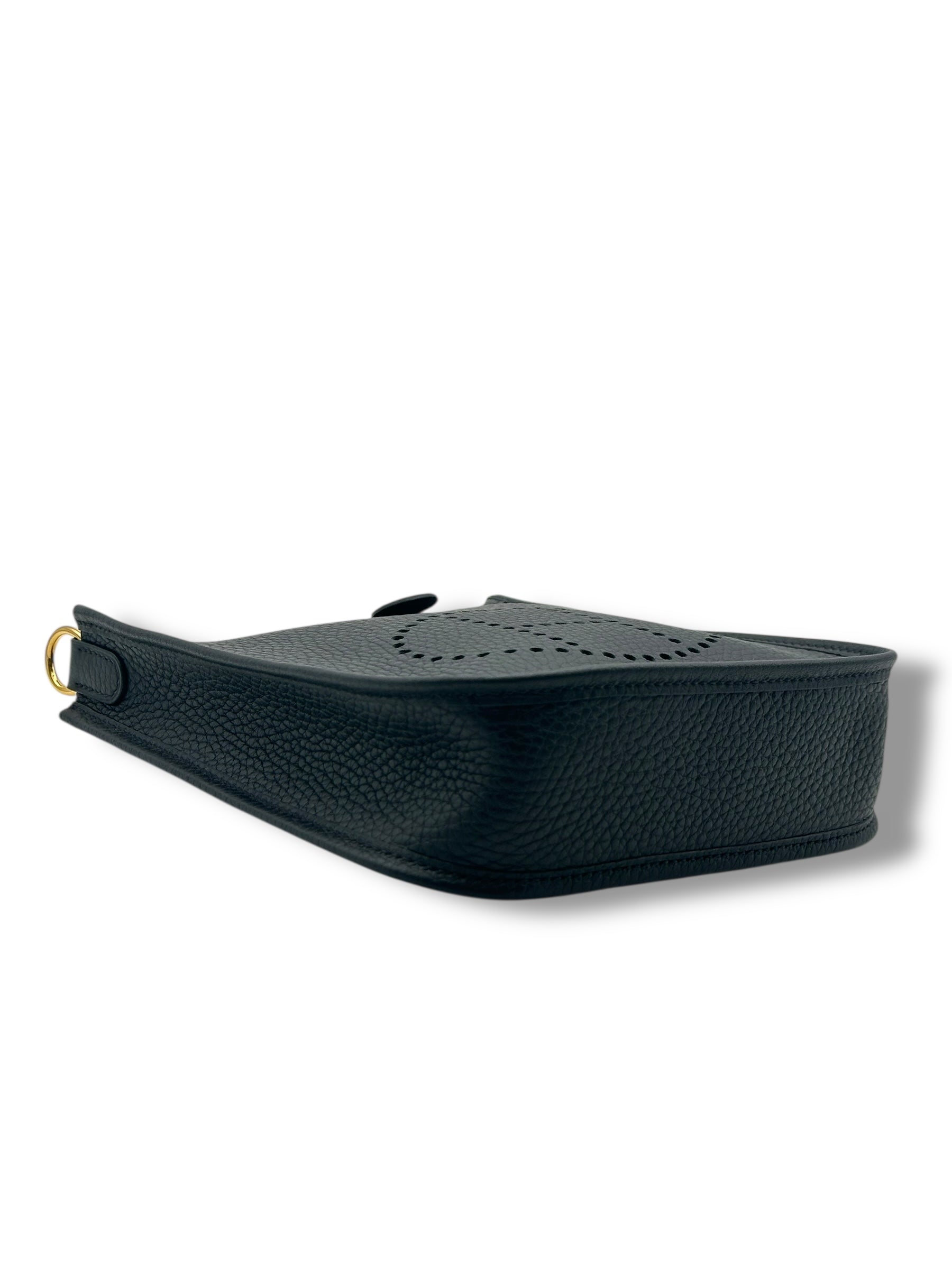 Hermès - Sac Evelyne 16 Amazone Taurillon Clémence Noir