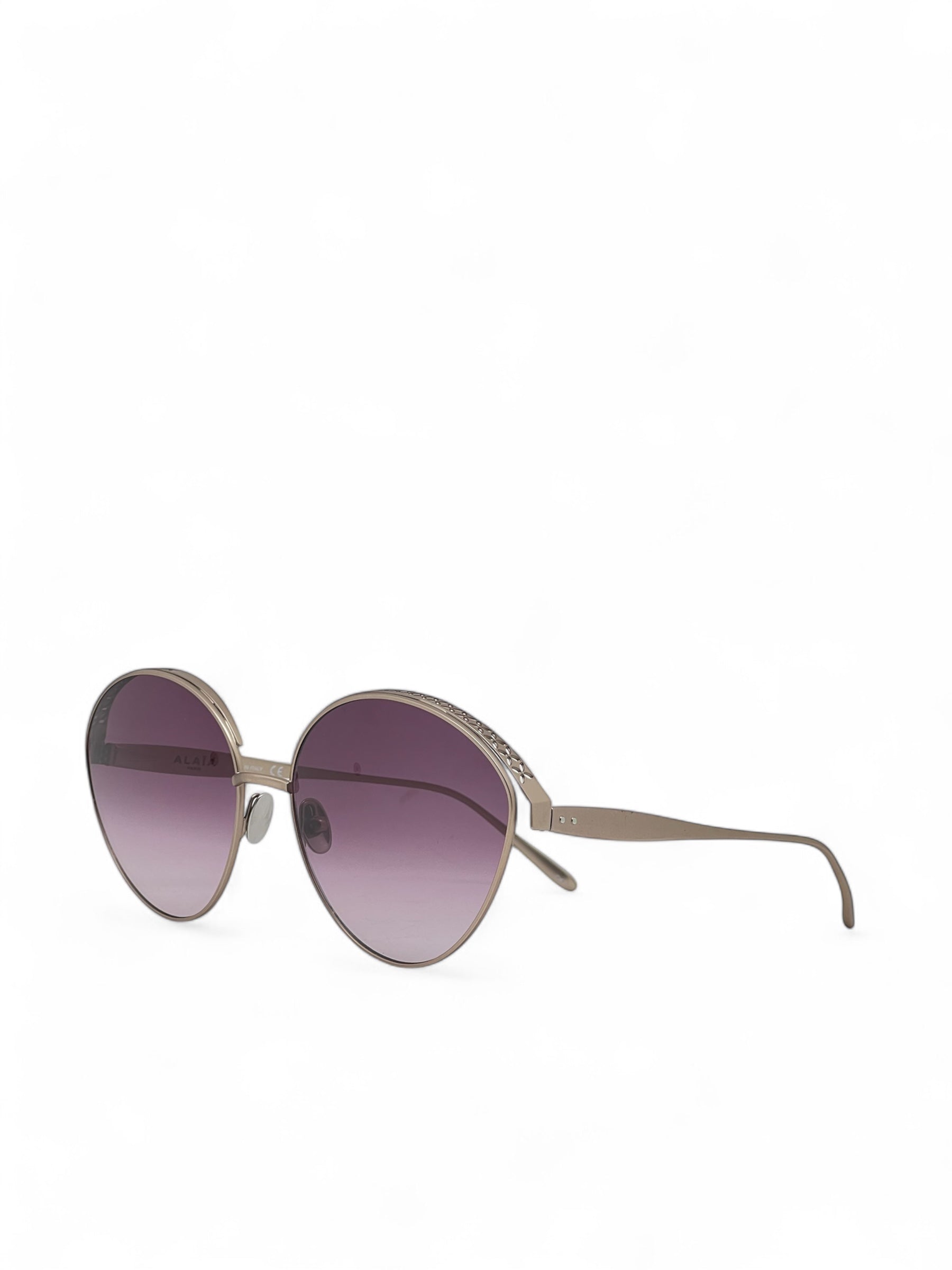Alaïa - Sonnenbrille mit violetten Gläsern