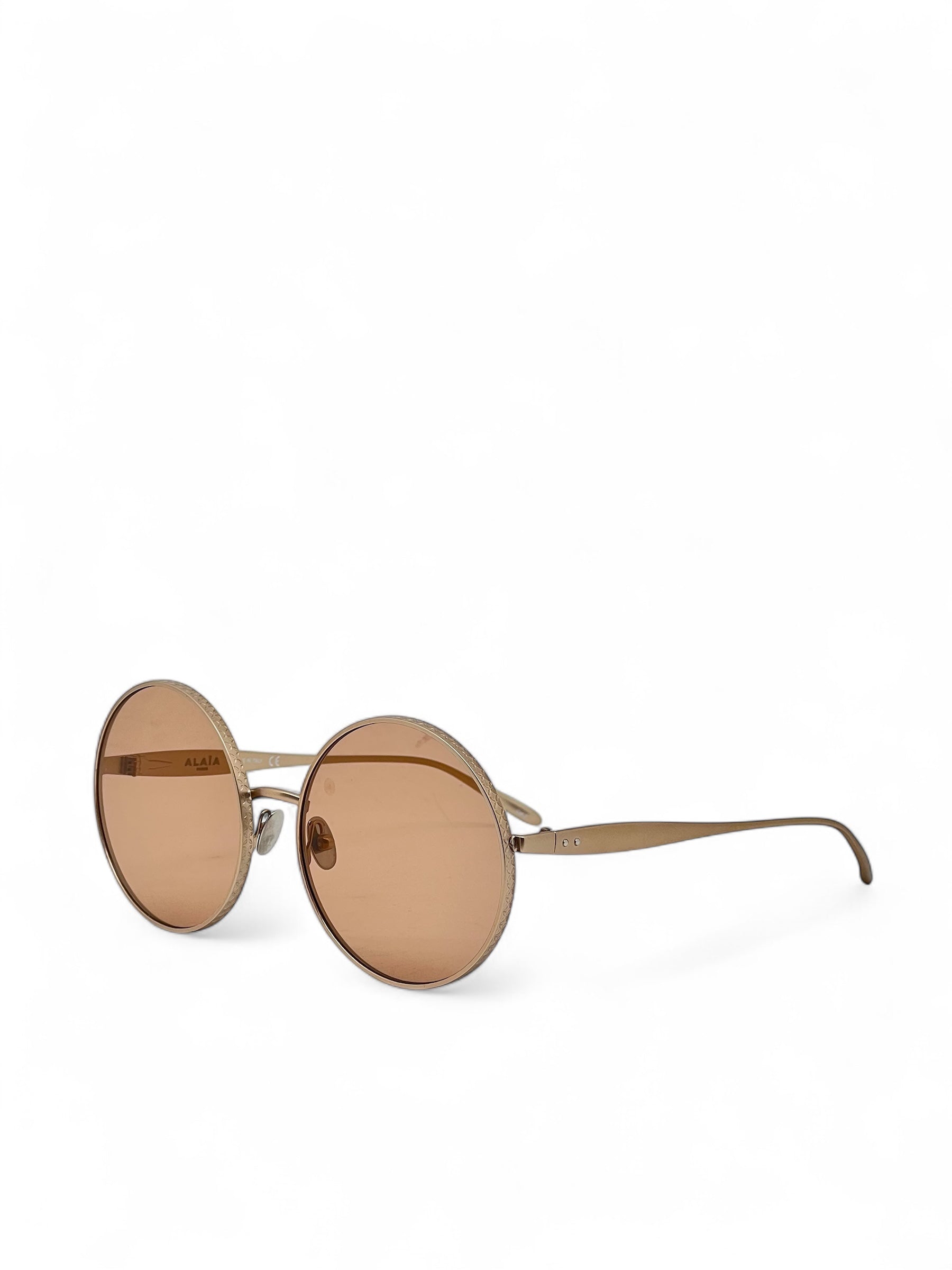 Alaïa - Runde Sonnenbrille