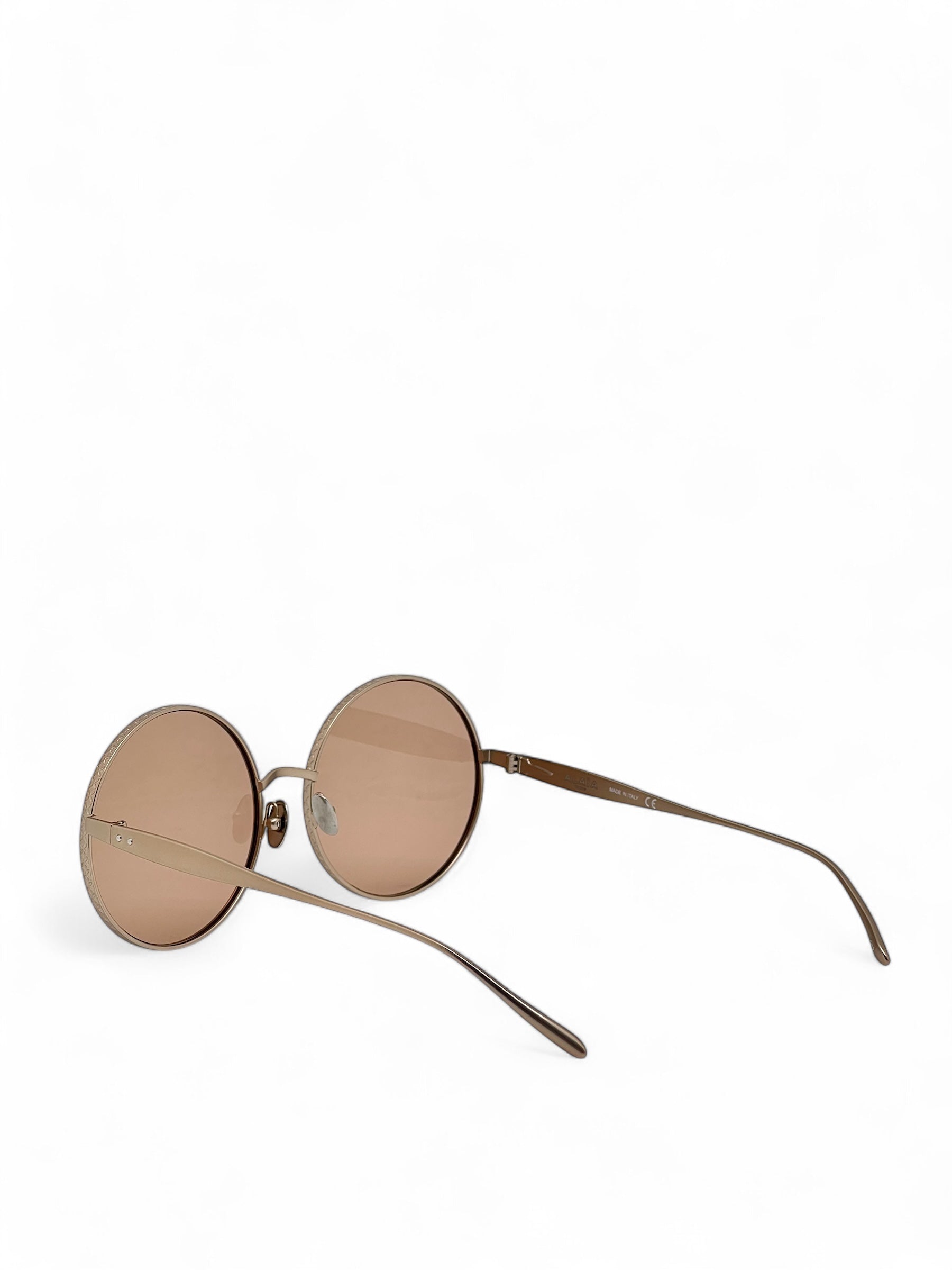 Alaïa - Lunettes de soleil rondes