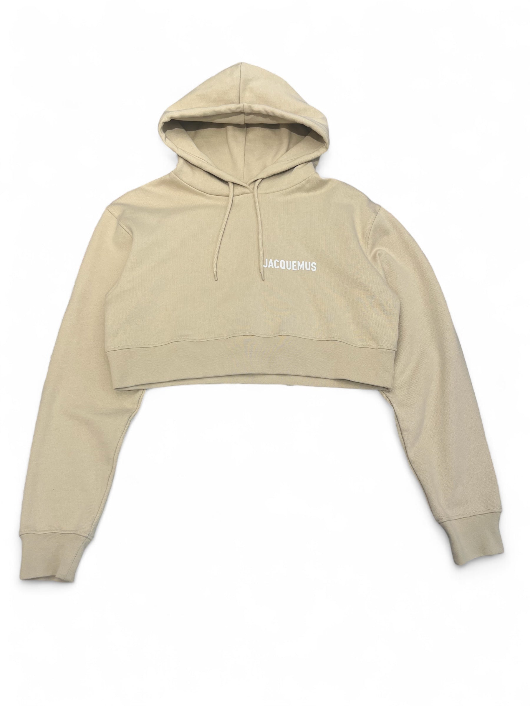 Jacquemus - Sweat à capuche crop top T38