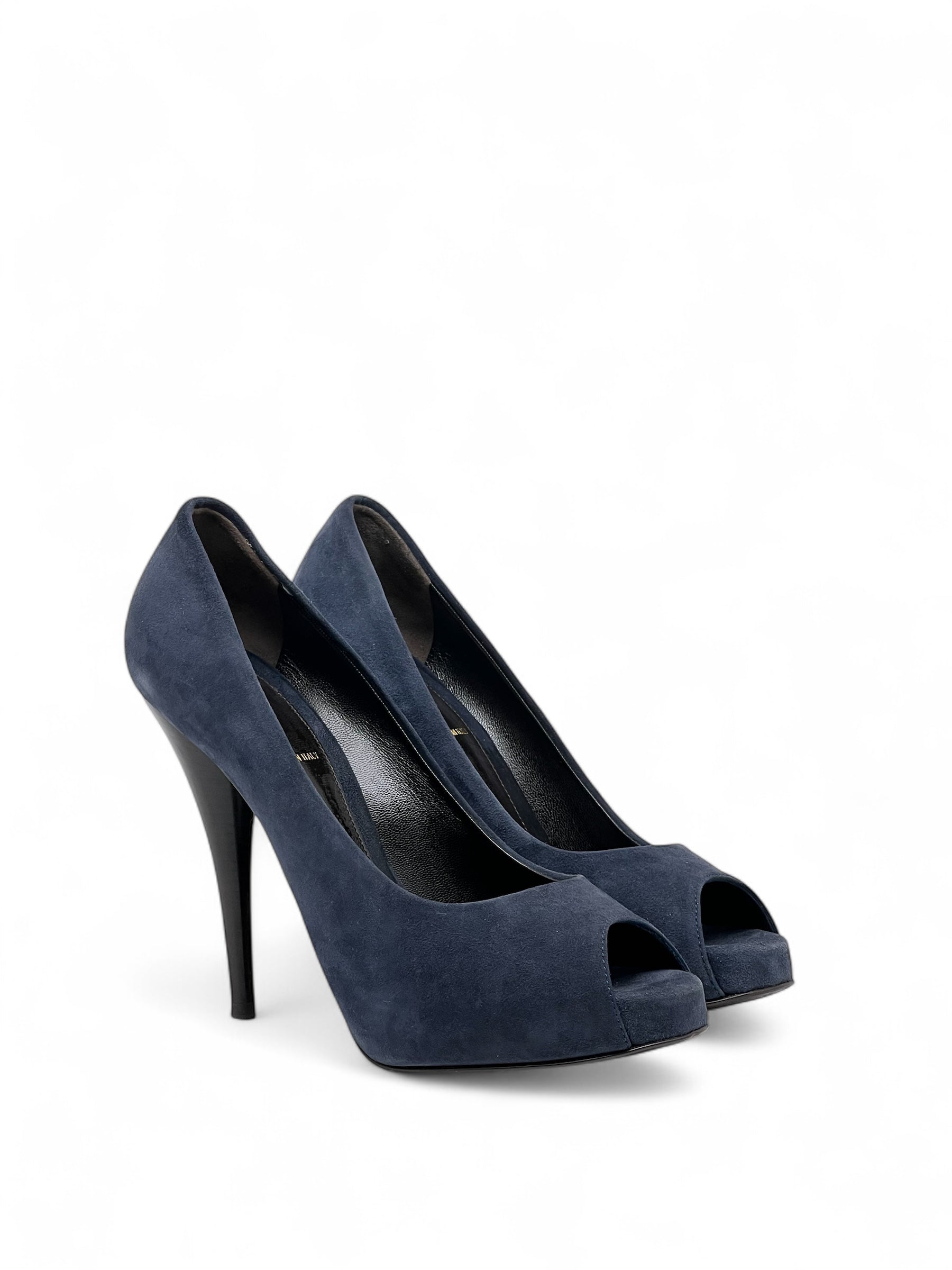 Fendi - Wildlederschuhe mit Absatz Gr. 37