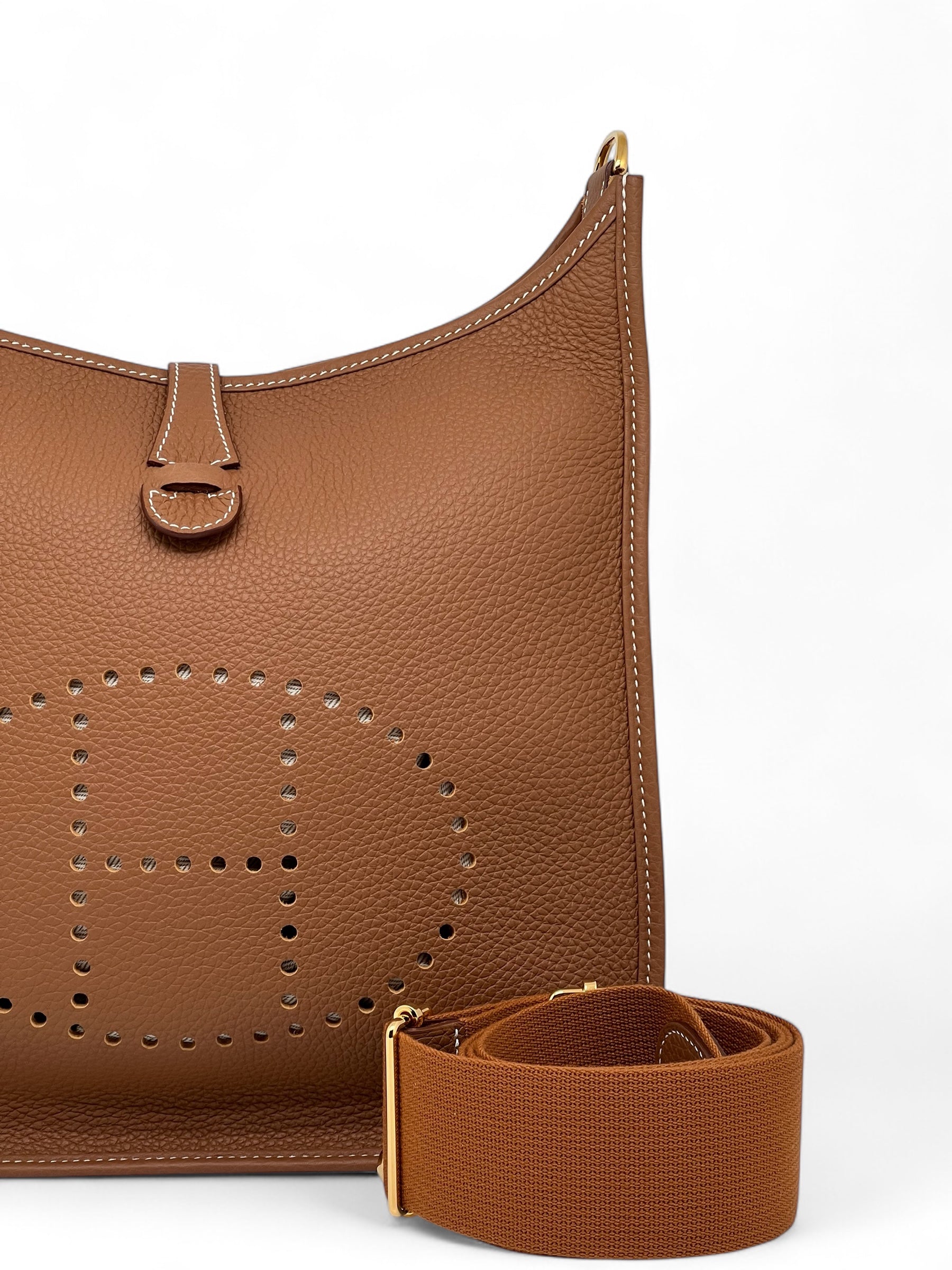 Hermès - Sac Evelyne III 29 Gold