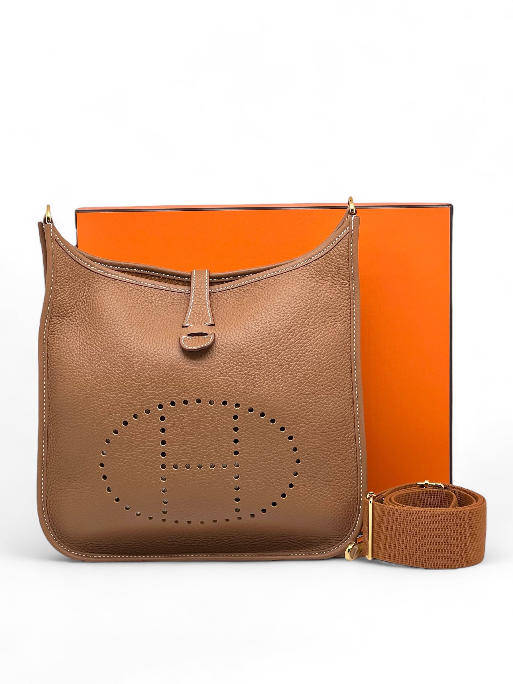 Hermès - Sac Evelyne III 29 Gold