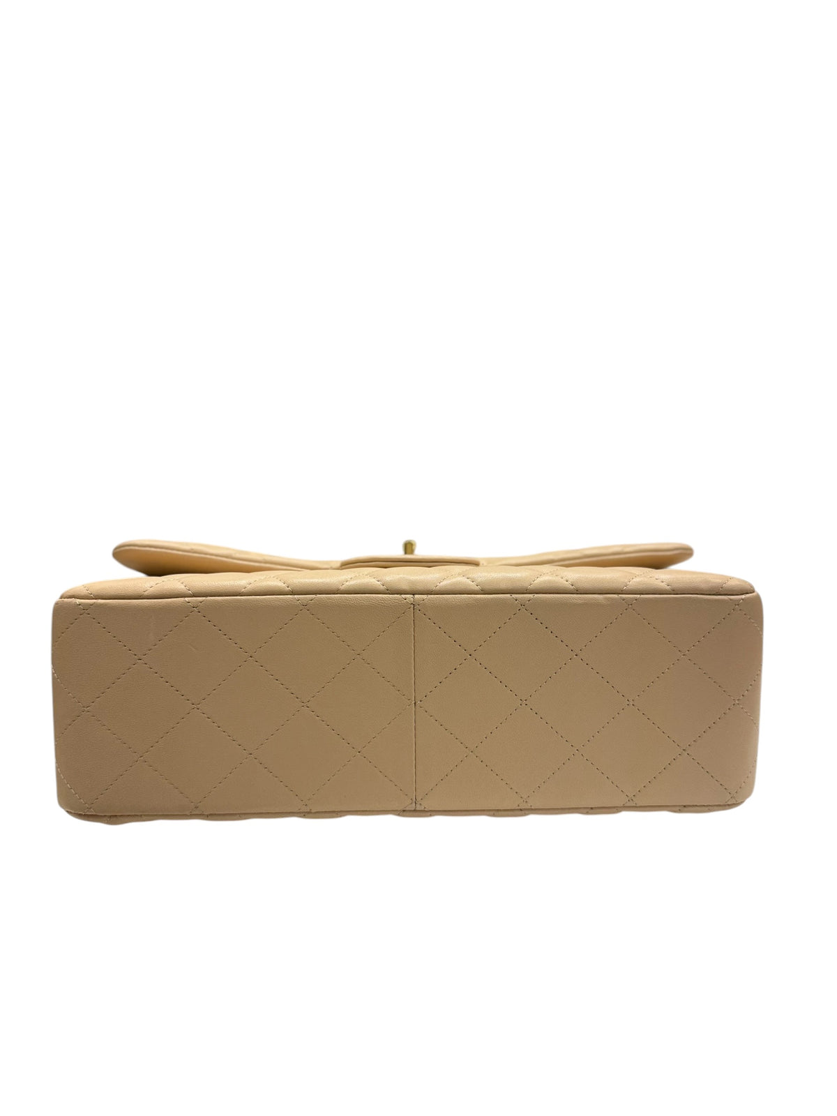 Chanel - Grand Sac Classique 11:12 Jumbo Beige