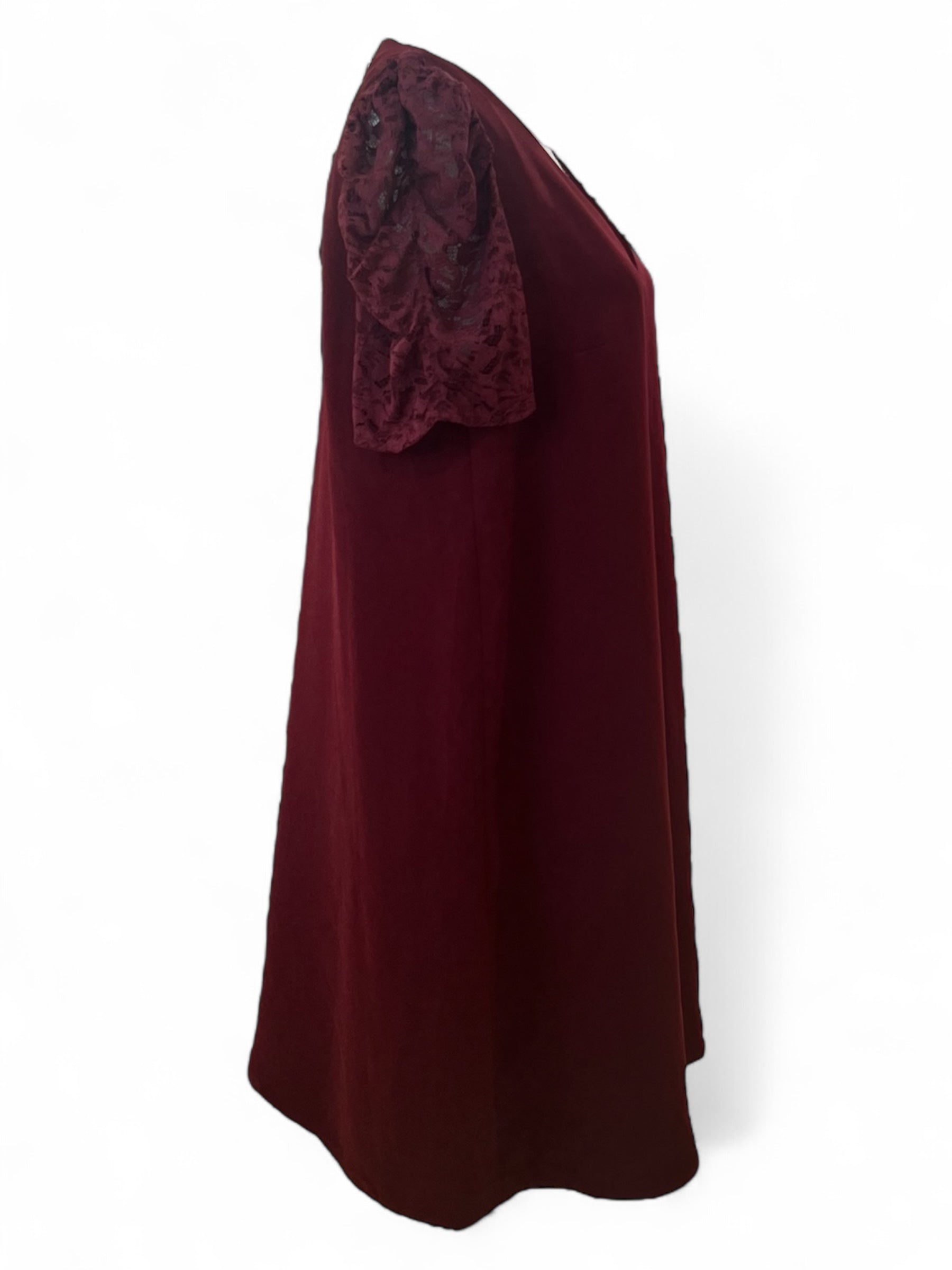 Sézane- Robe bordeaux T38