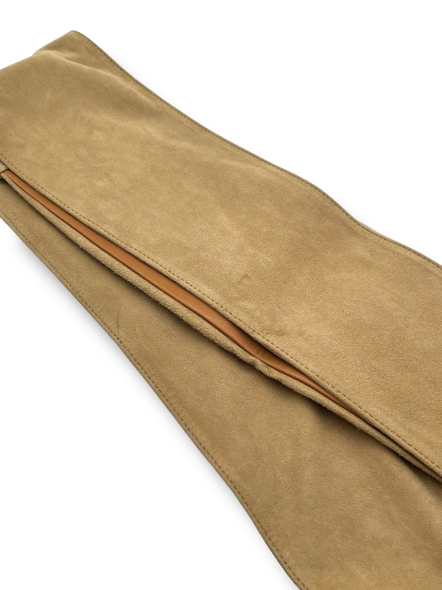 Chanel - Ceinture Chanel en daim