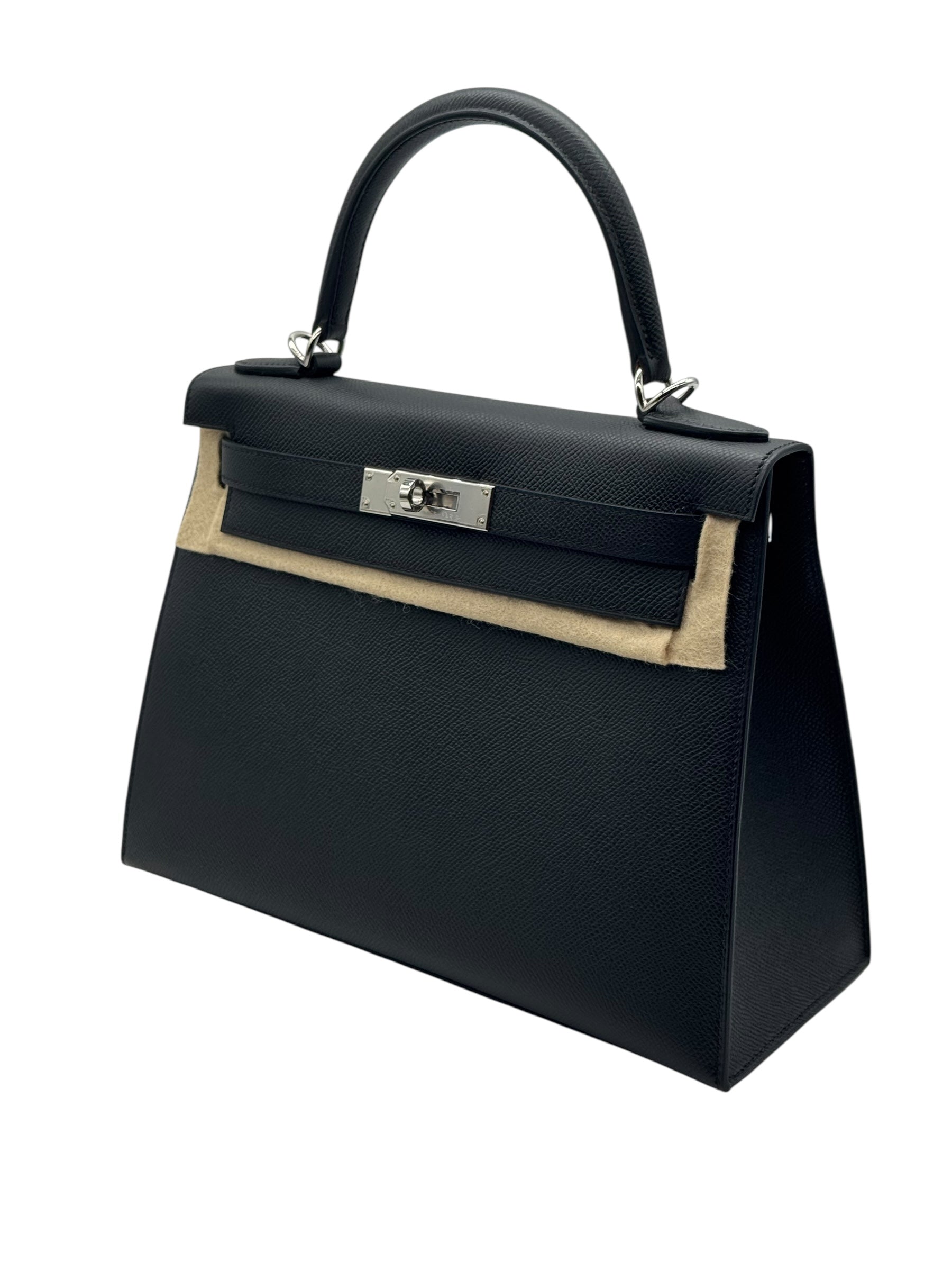 Hermès - Kelly II Sellier Tasche 28 Kalbsleder Epsom