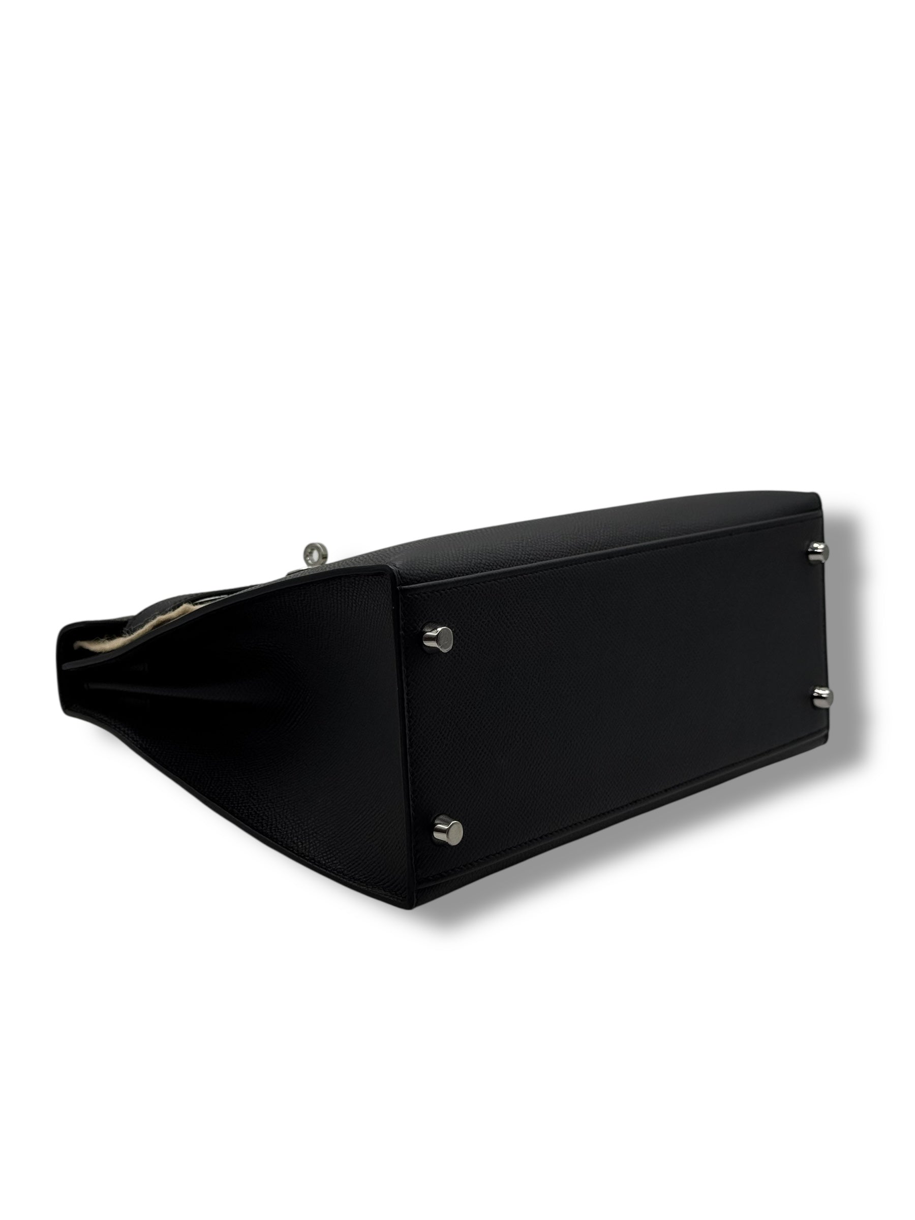 Hermès - Kelly II Sellier Tasche 28 Kalbsleder Epsom
