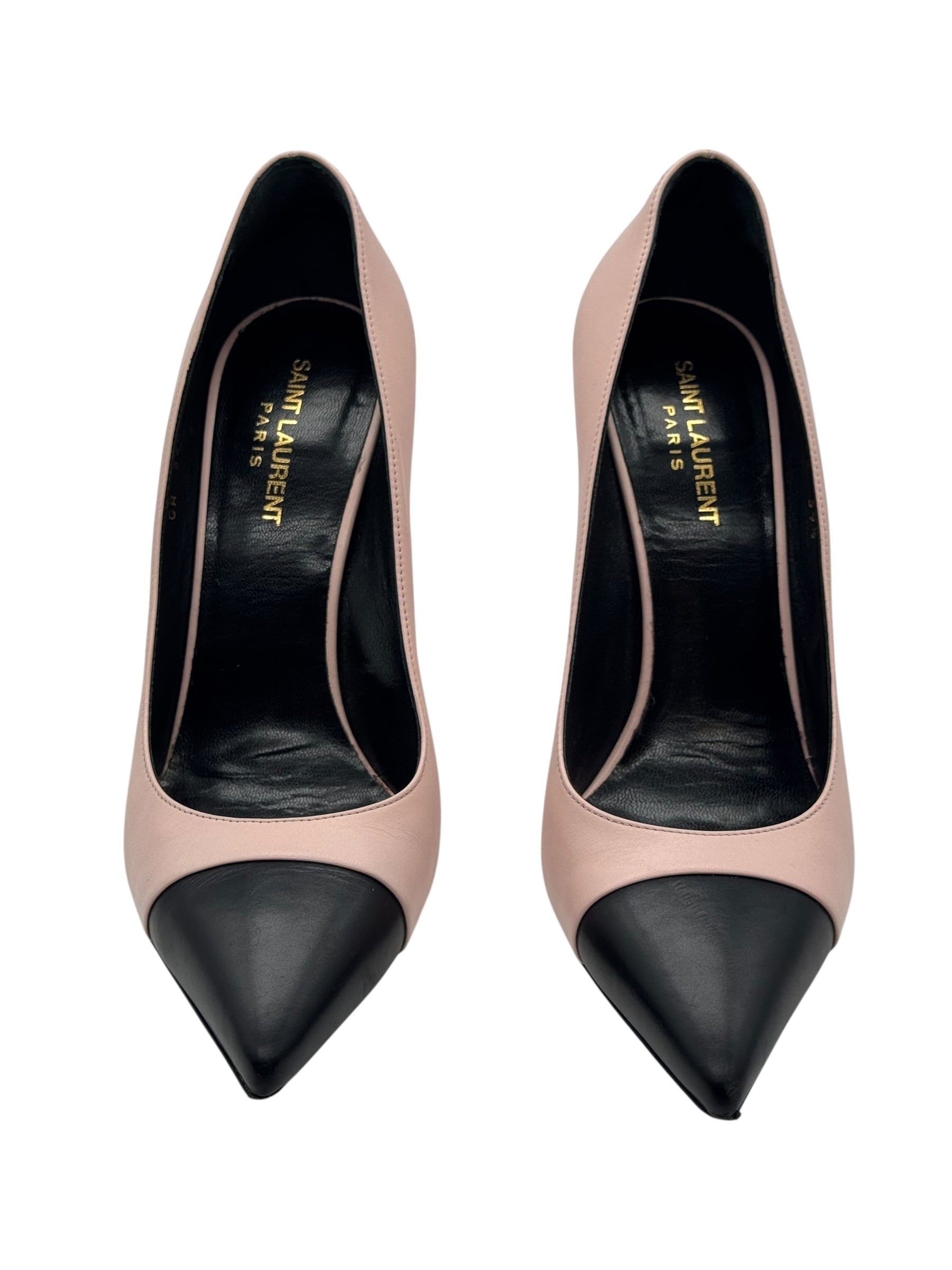 Saint Laurent - Escarpin bicolor T39,5