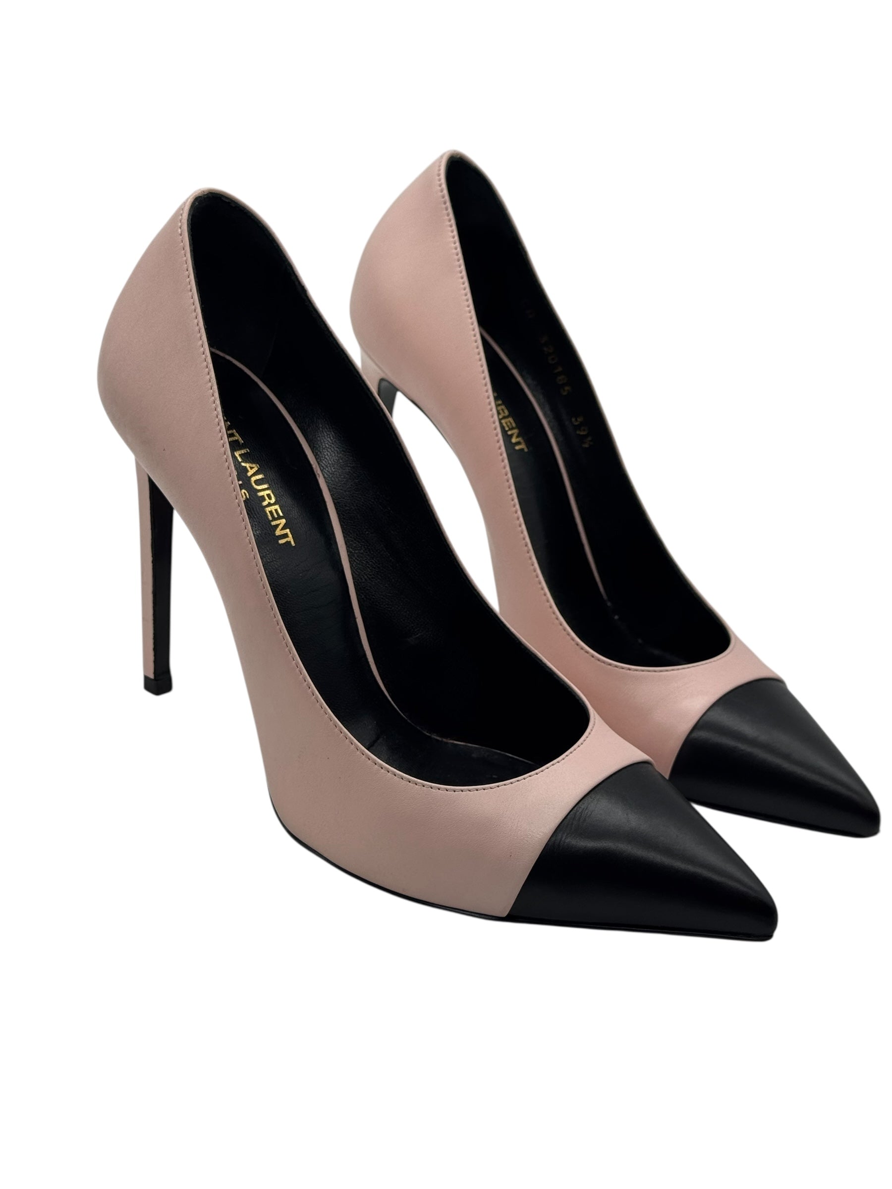 Saint Laurent - Escarpin bicolor T39,5