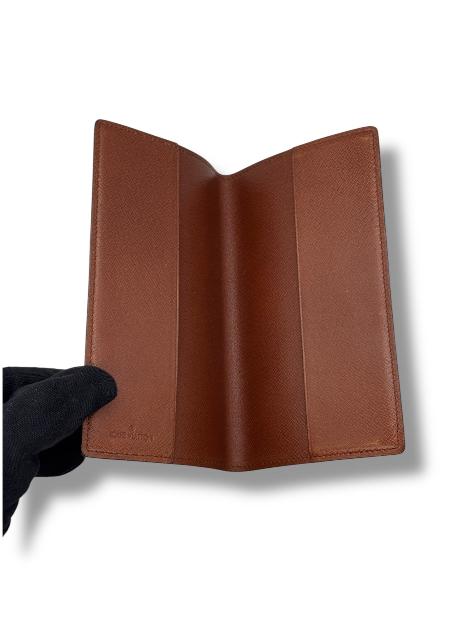 Louis Vuitton - Scheckbuchhülle Monogramm
