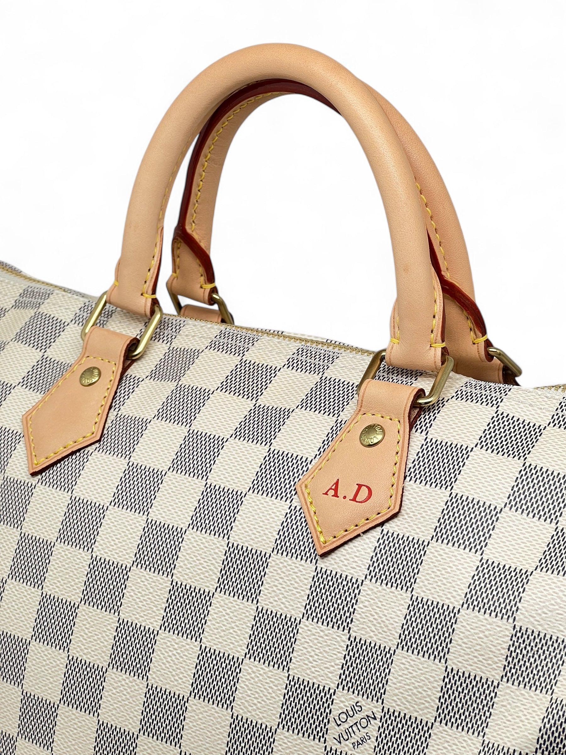 Louis Vuitton - Tasche Speedy 35 Damier Azur