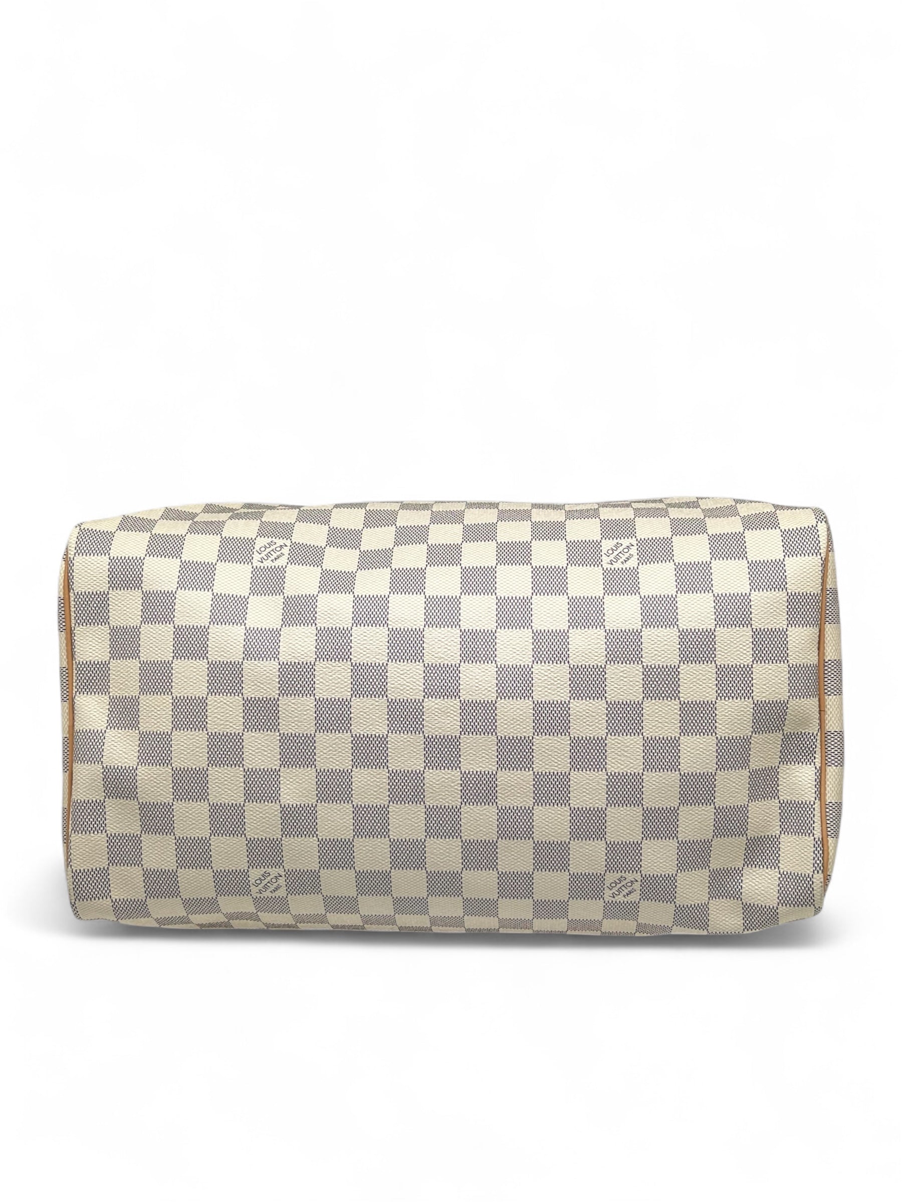 Louis Vuitton - Tasche Speedy 35 Damier Azur