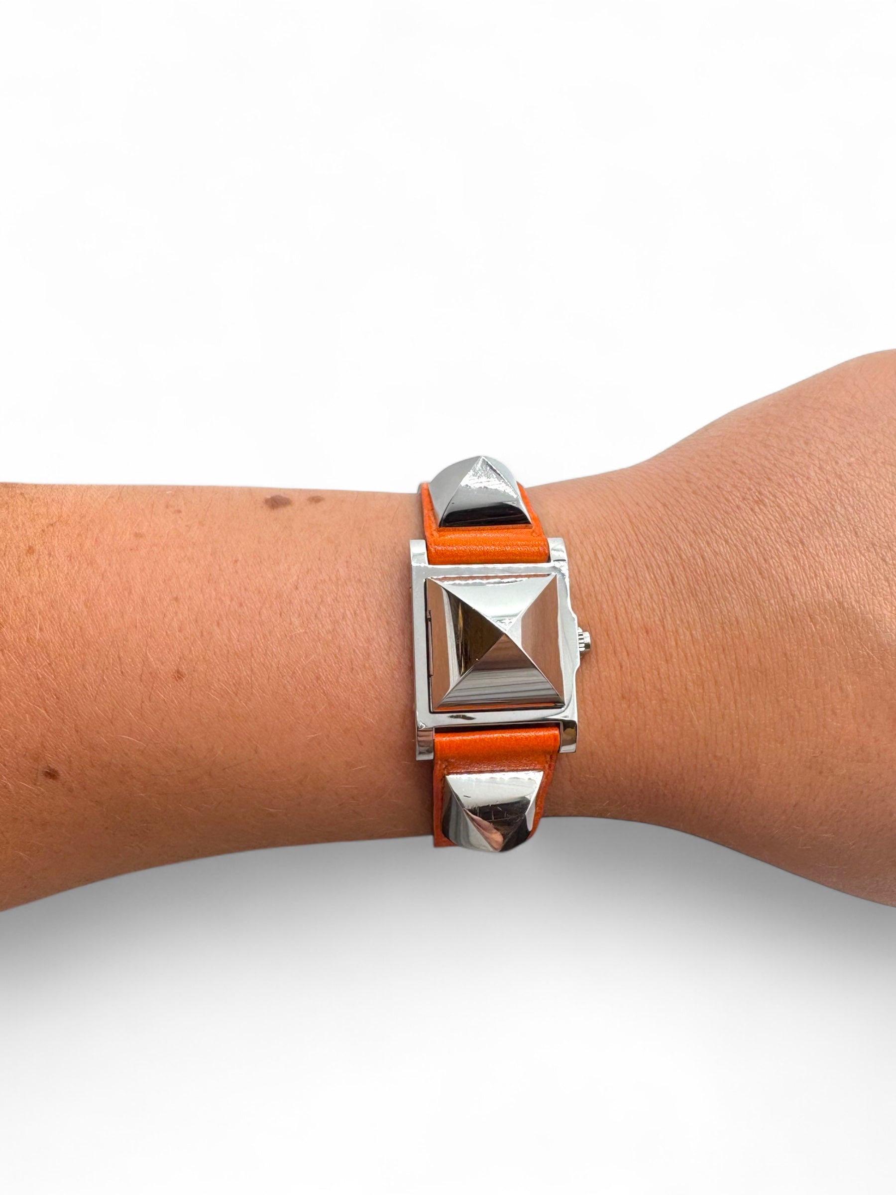 Hermès - Uhr Médor Orange H