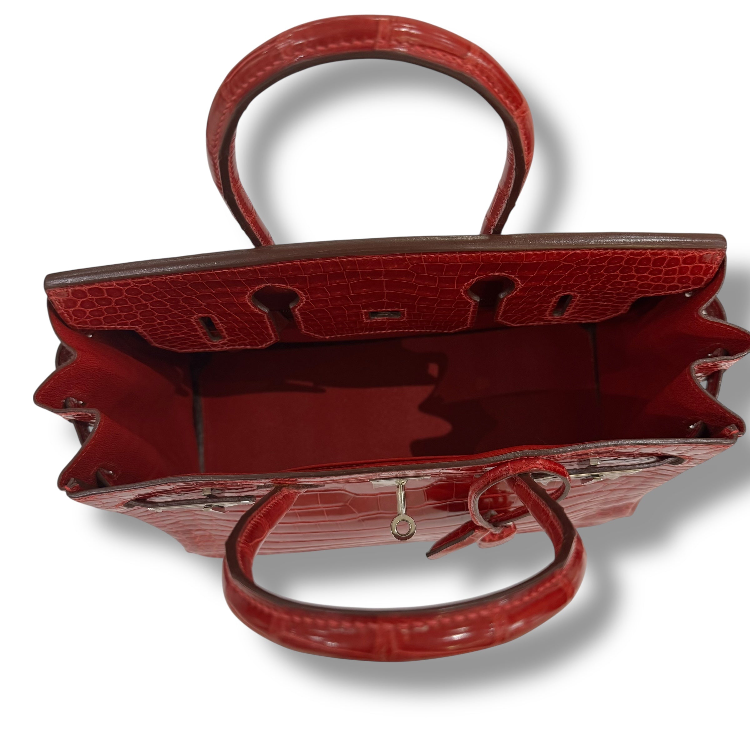 Hermès - Sac Birkin 30 Crocodile Porosus