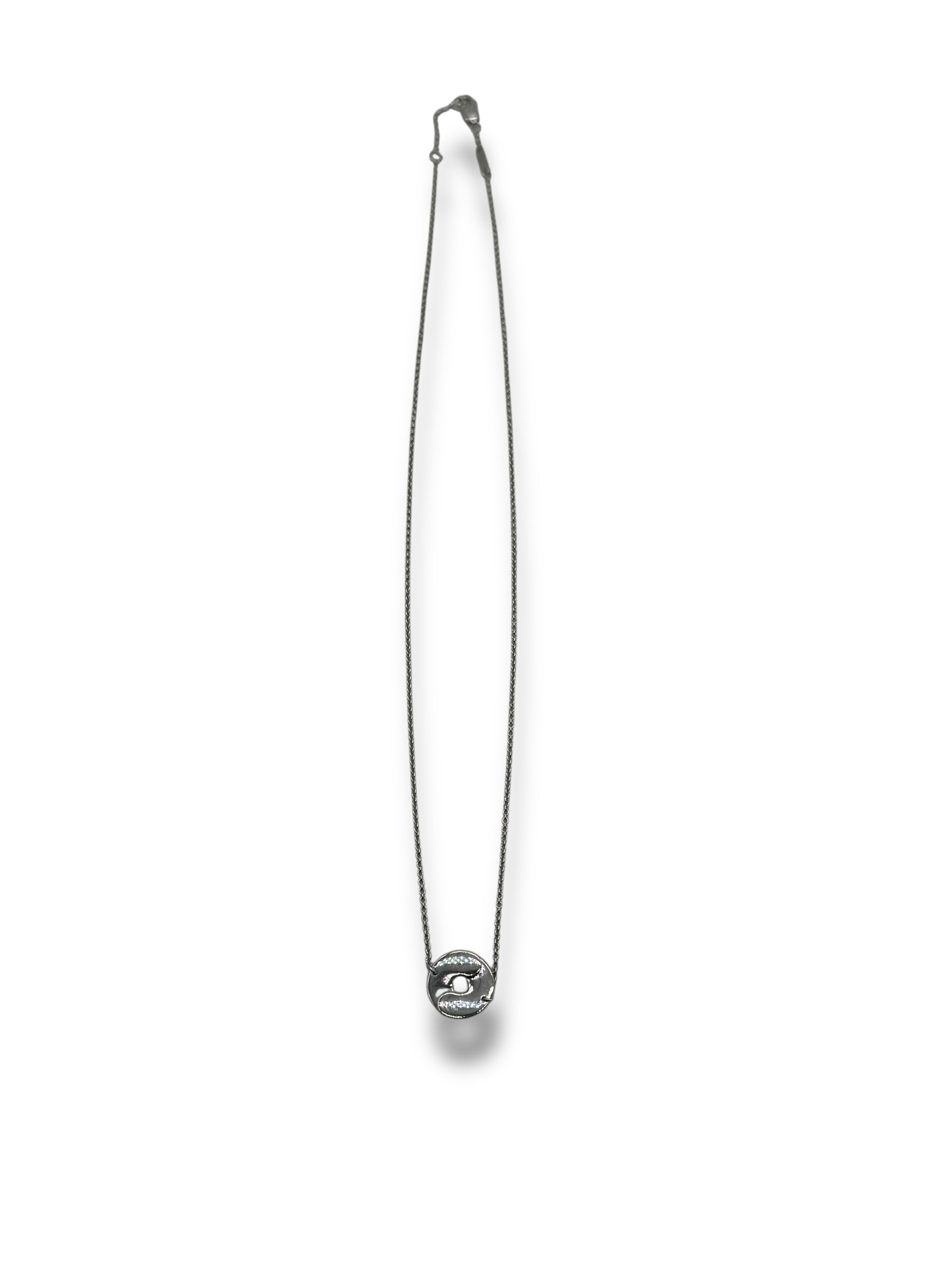 Dinh van - Collier double sens or blanc