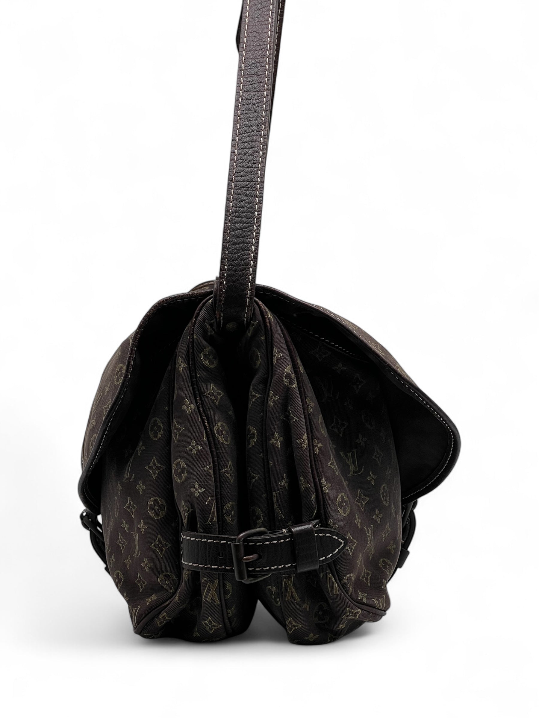 Louis Vuitton - Saumur-Tasche aus Segeltuch
