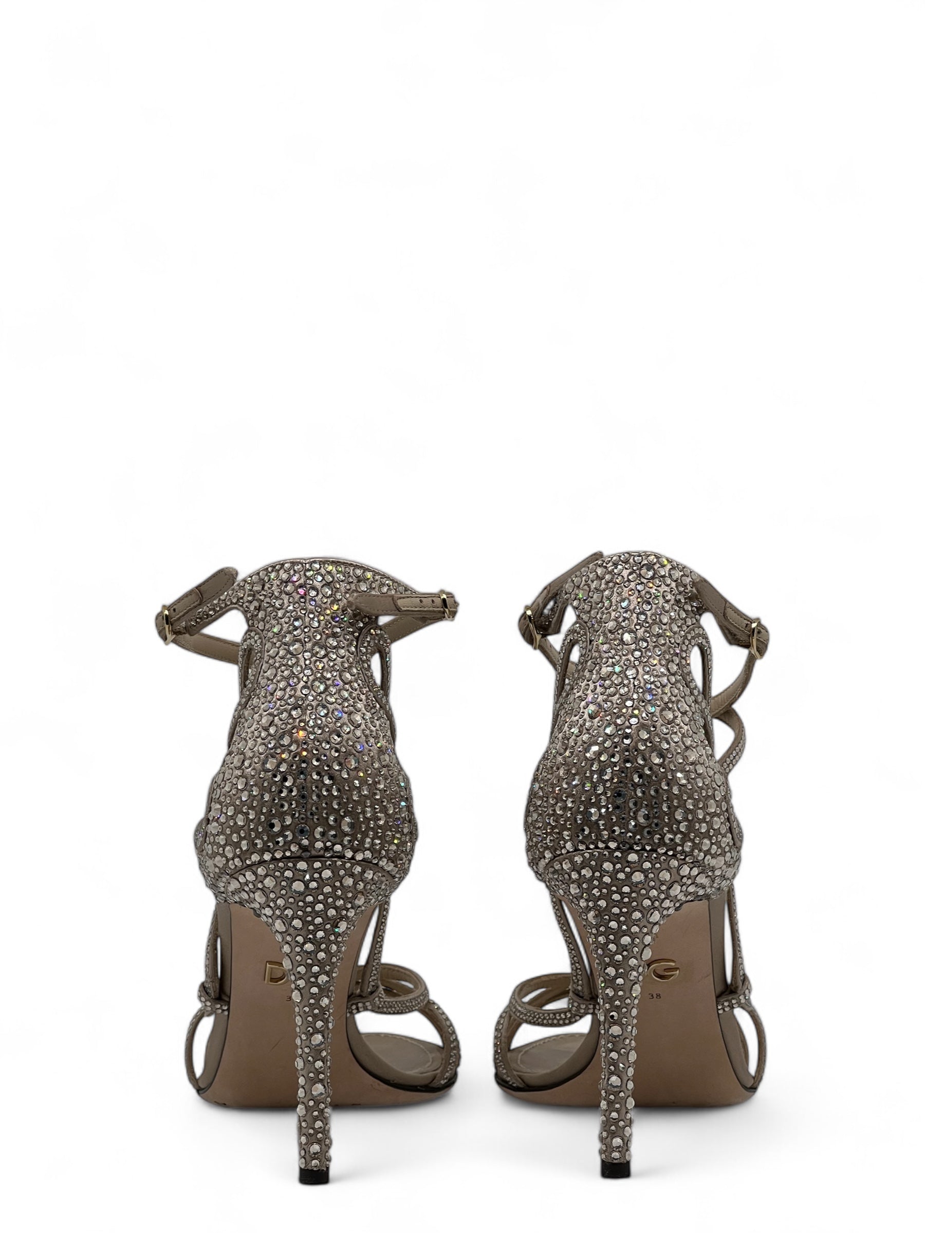 Dolce & Gabbana - Tacchi con strass T. 38