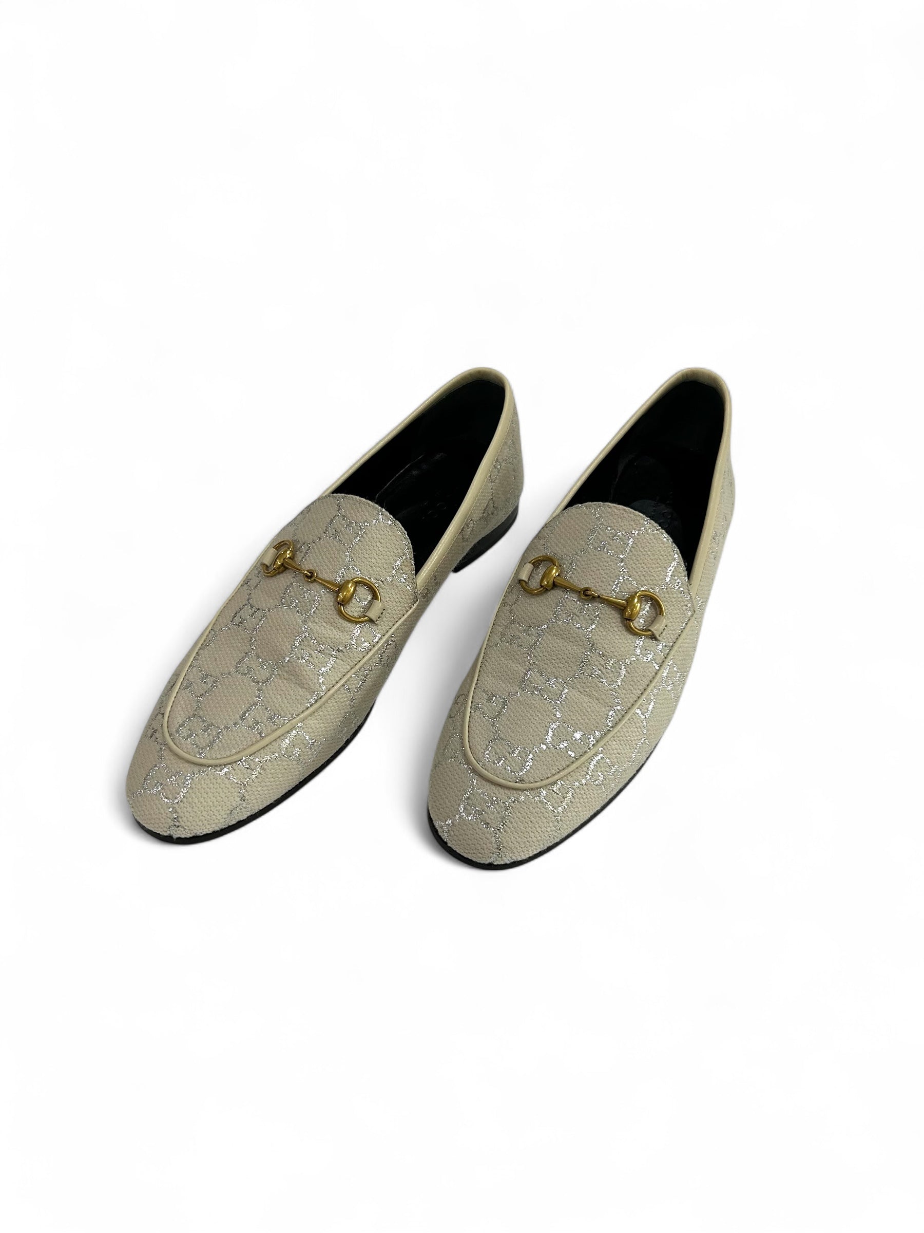 Gucci - Mocassins Jordaan Horsebit t.39 1/2