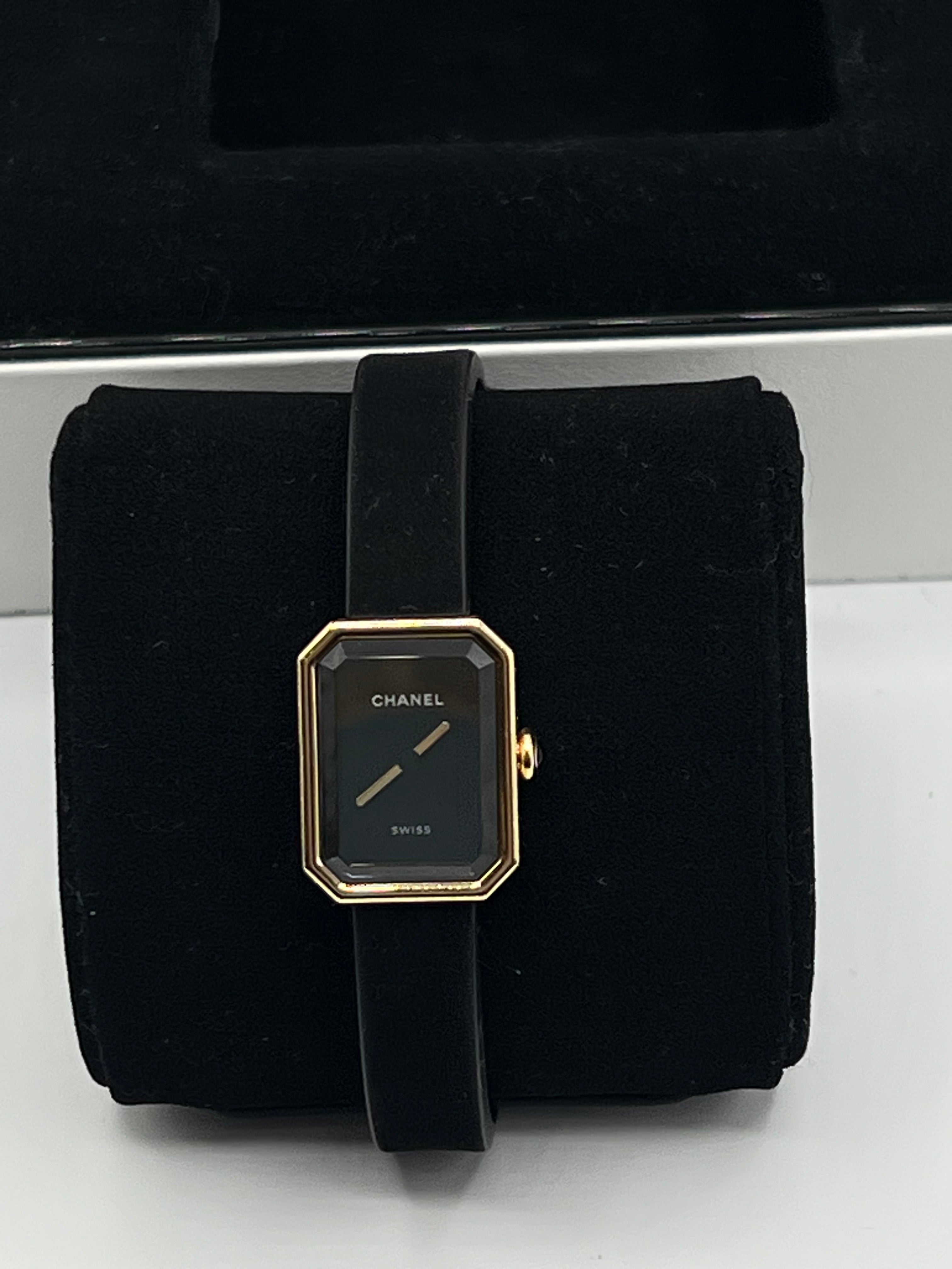 Chanel - Première black ribbon watch