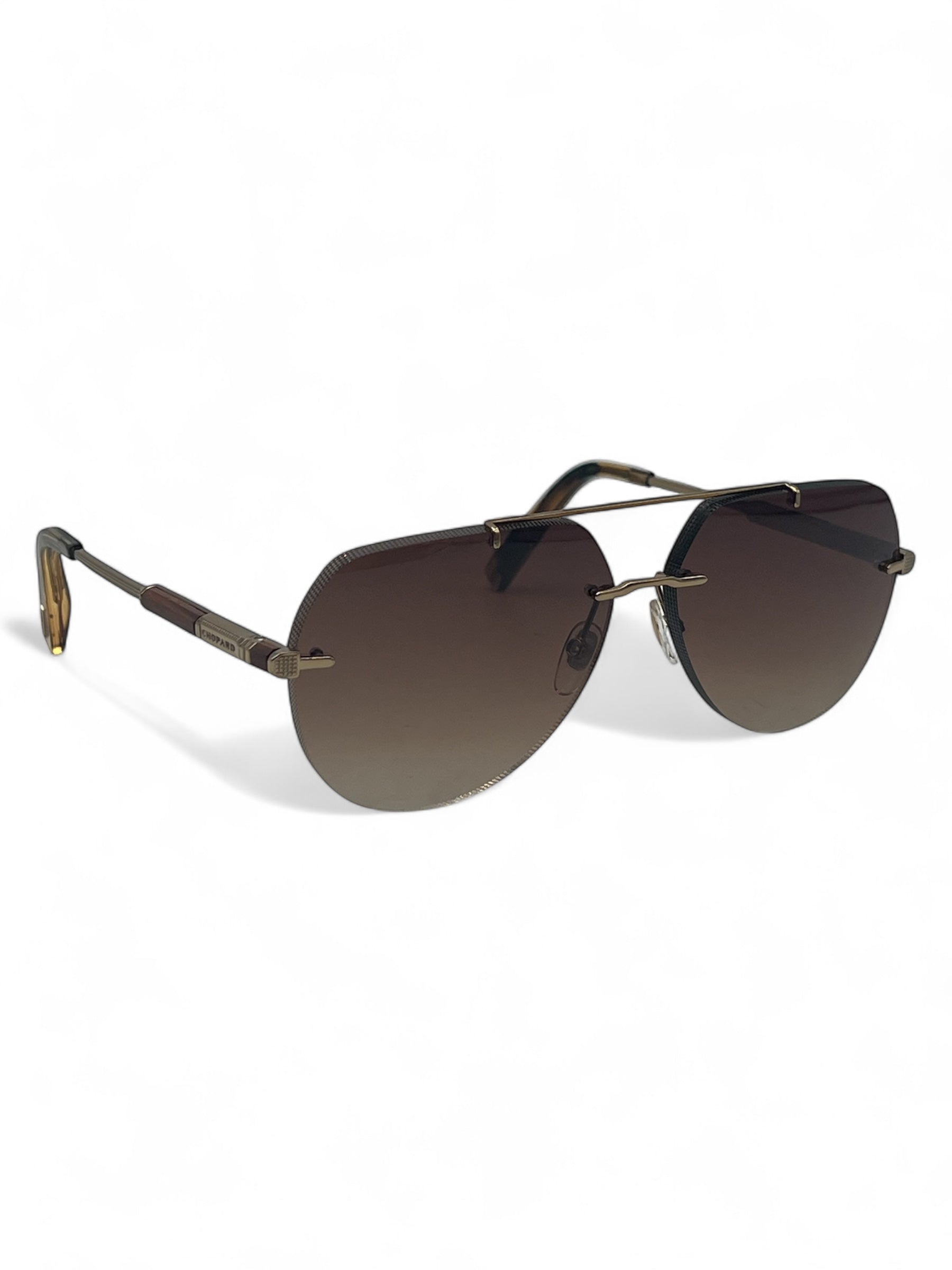 Chopard - Lunettes de soleil en bois