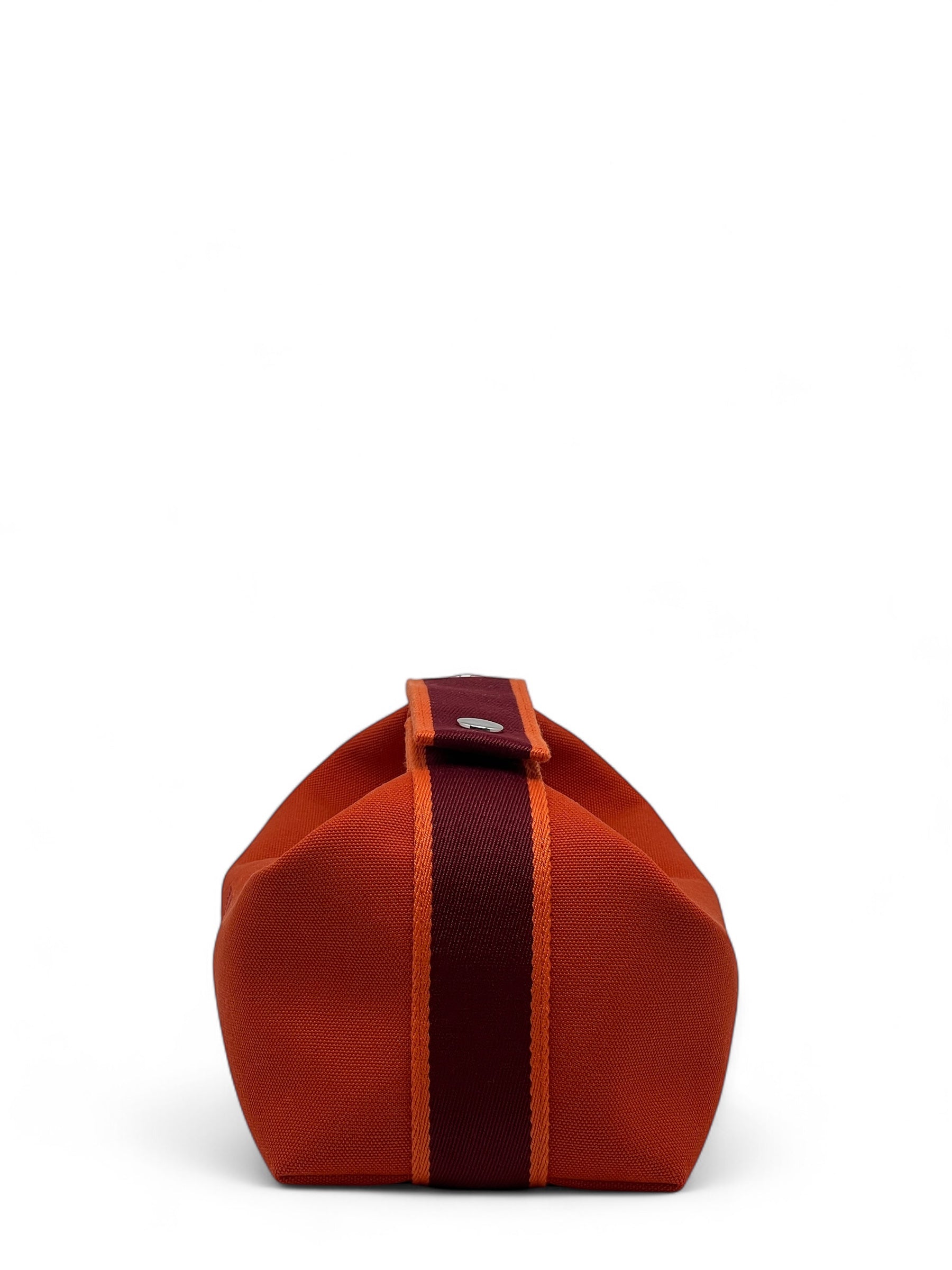 Hermès - Sac Trousse Bride à Brac orange feu