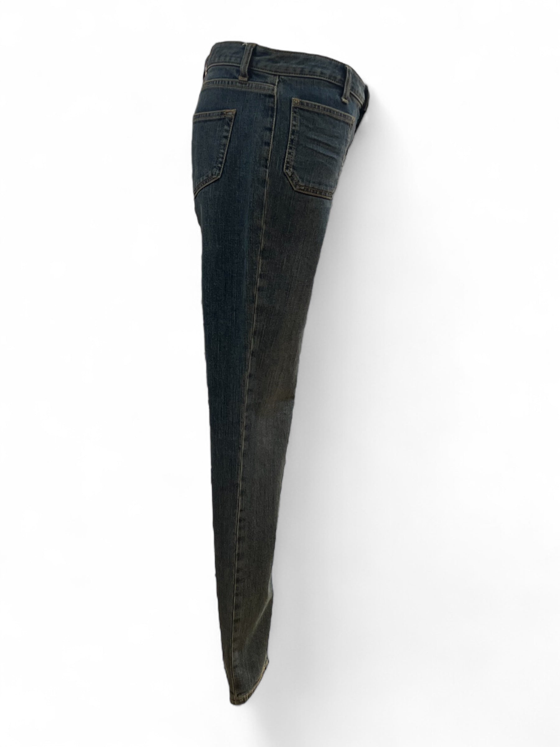 Saint Laurent -Jean bleu poches carré T36