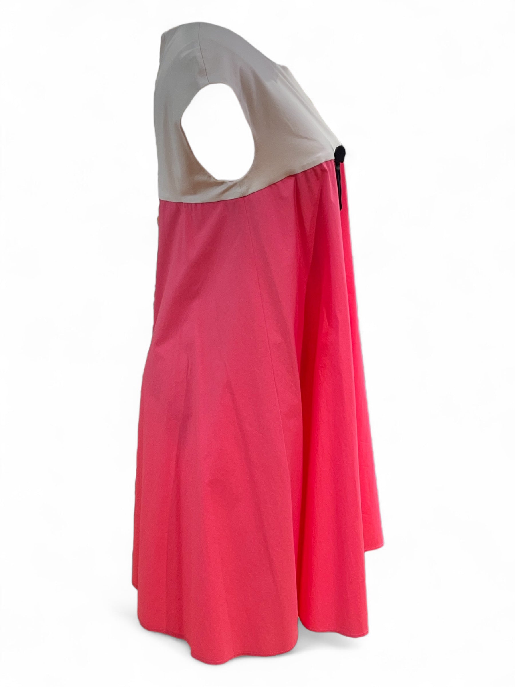 Paul Ka - Robe rose à noeud T38
