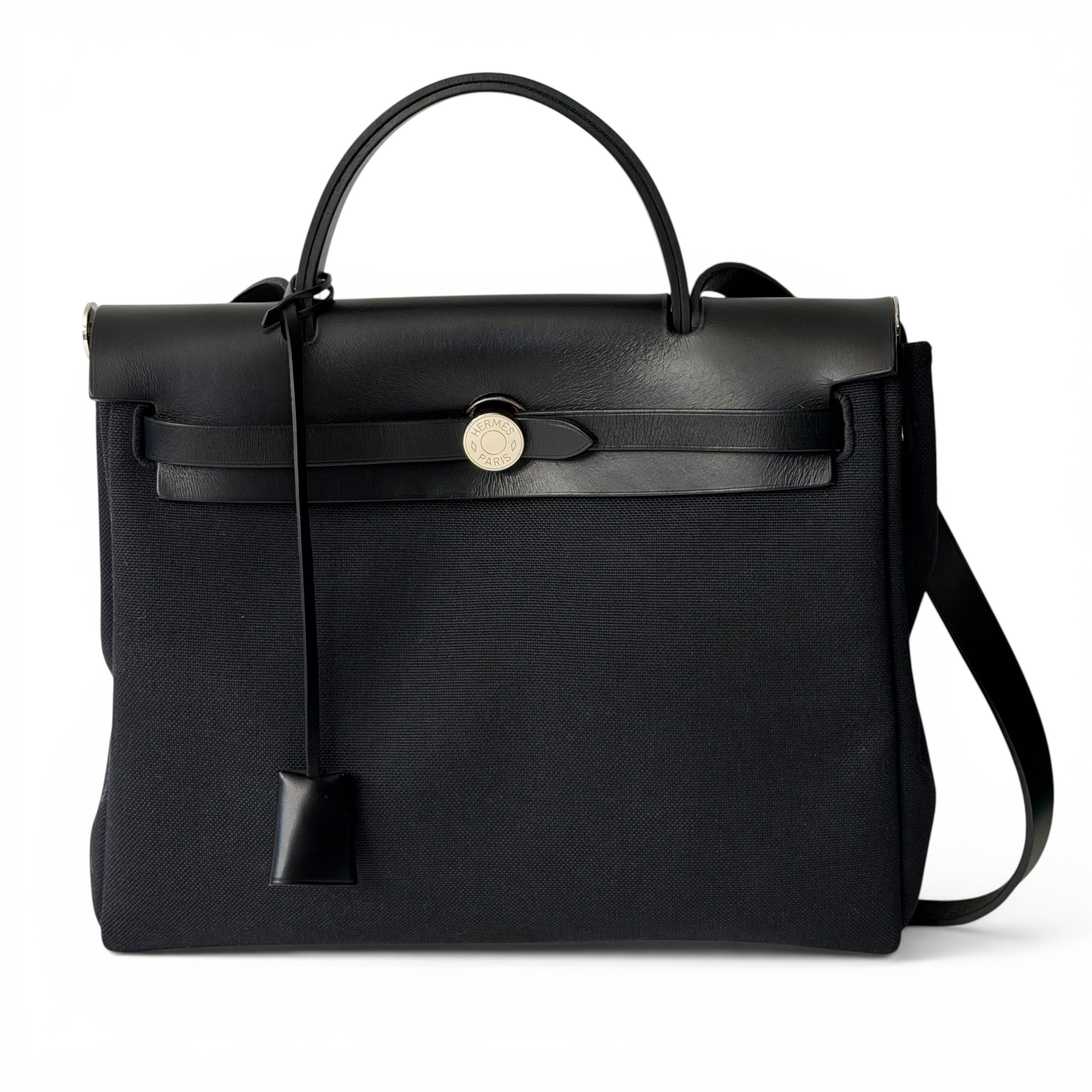 Sac Hermès Herbag 31 Noir | Les Folies d’Eugénie