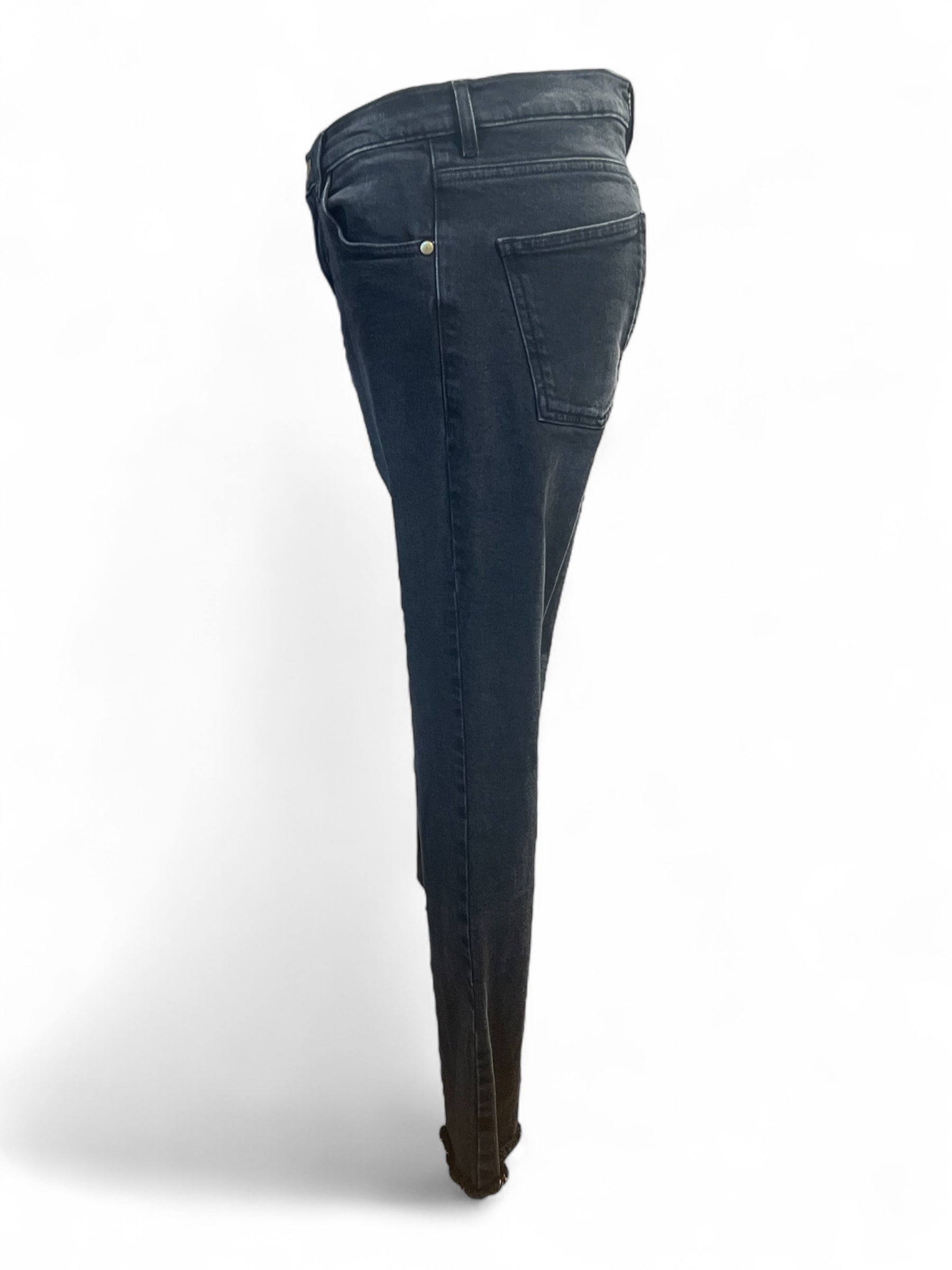 Tara Jarmon - Jean noir effiloché T34
