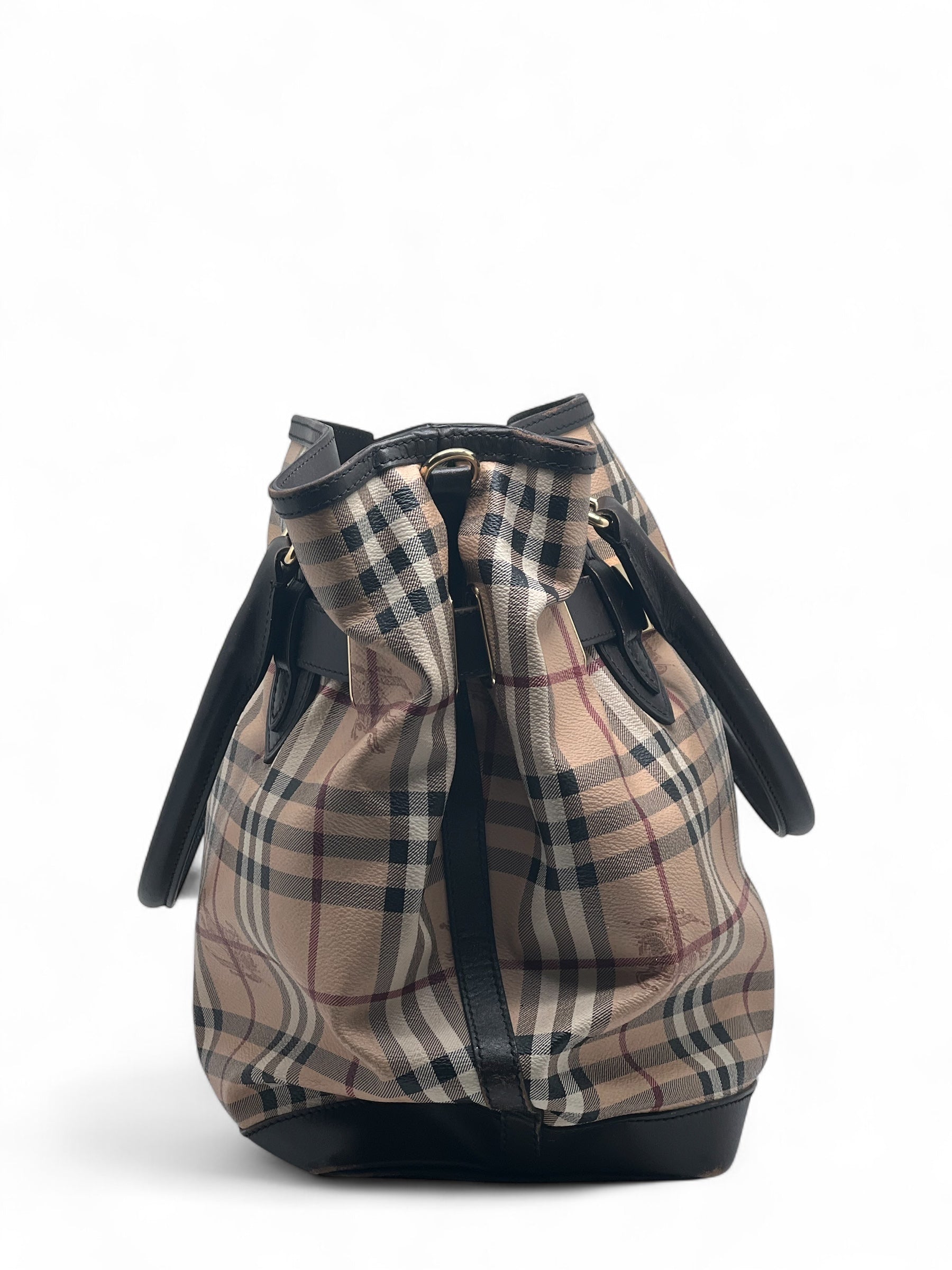 Burberry - Sac à main en cuir