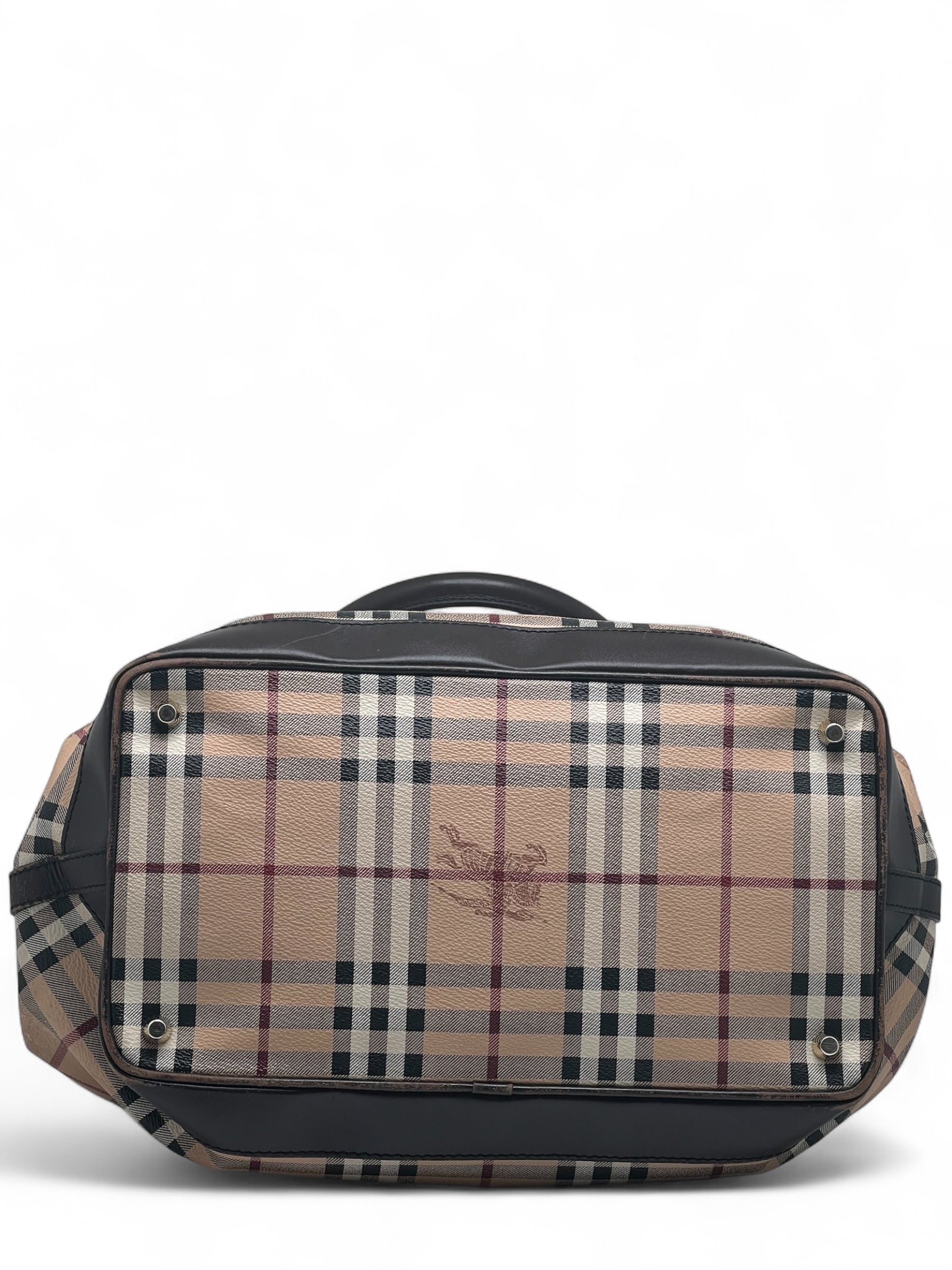 Burberry - Sac à main en cuir