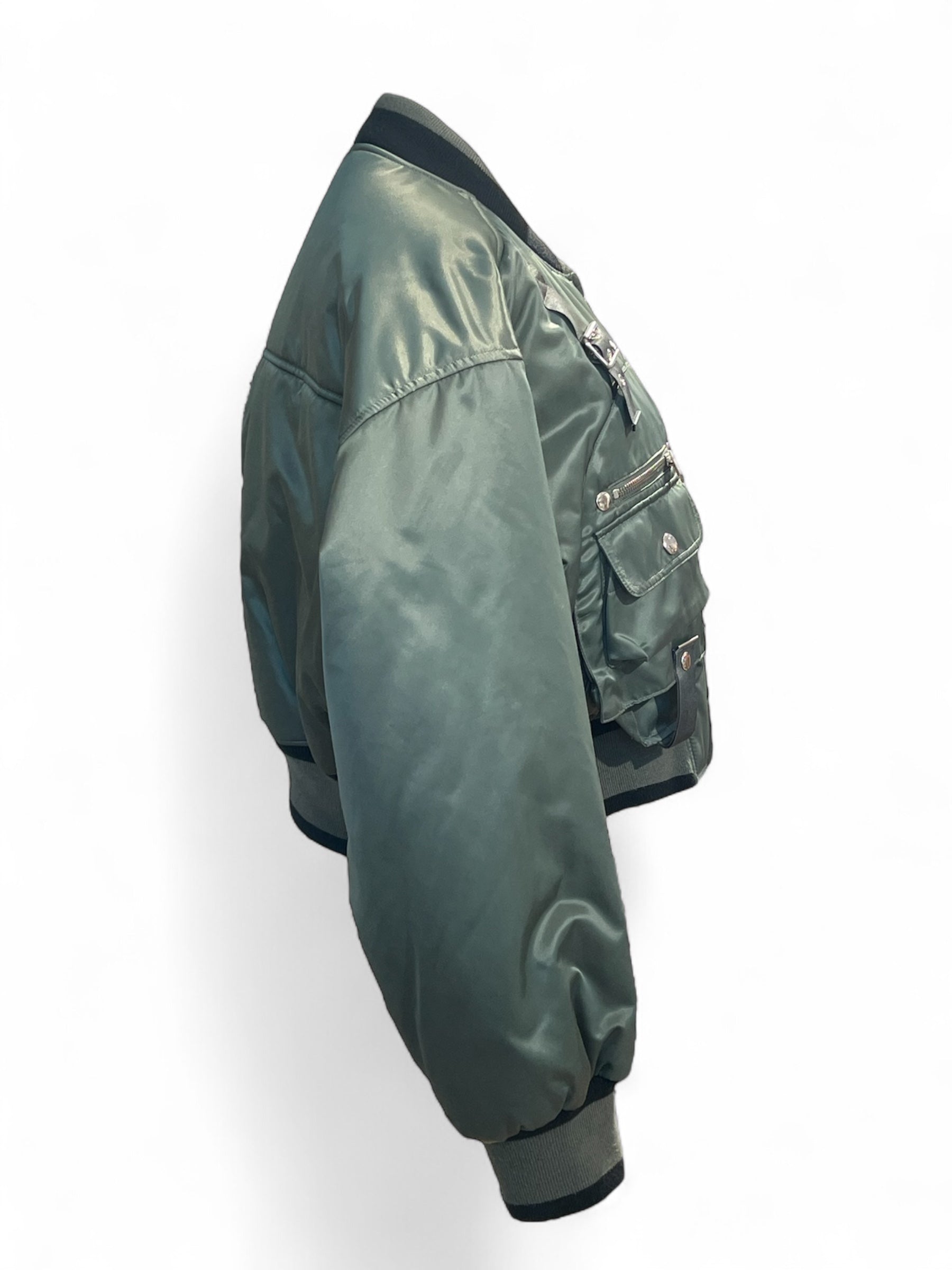 The Kooples - Khaki bomber jacket One size