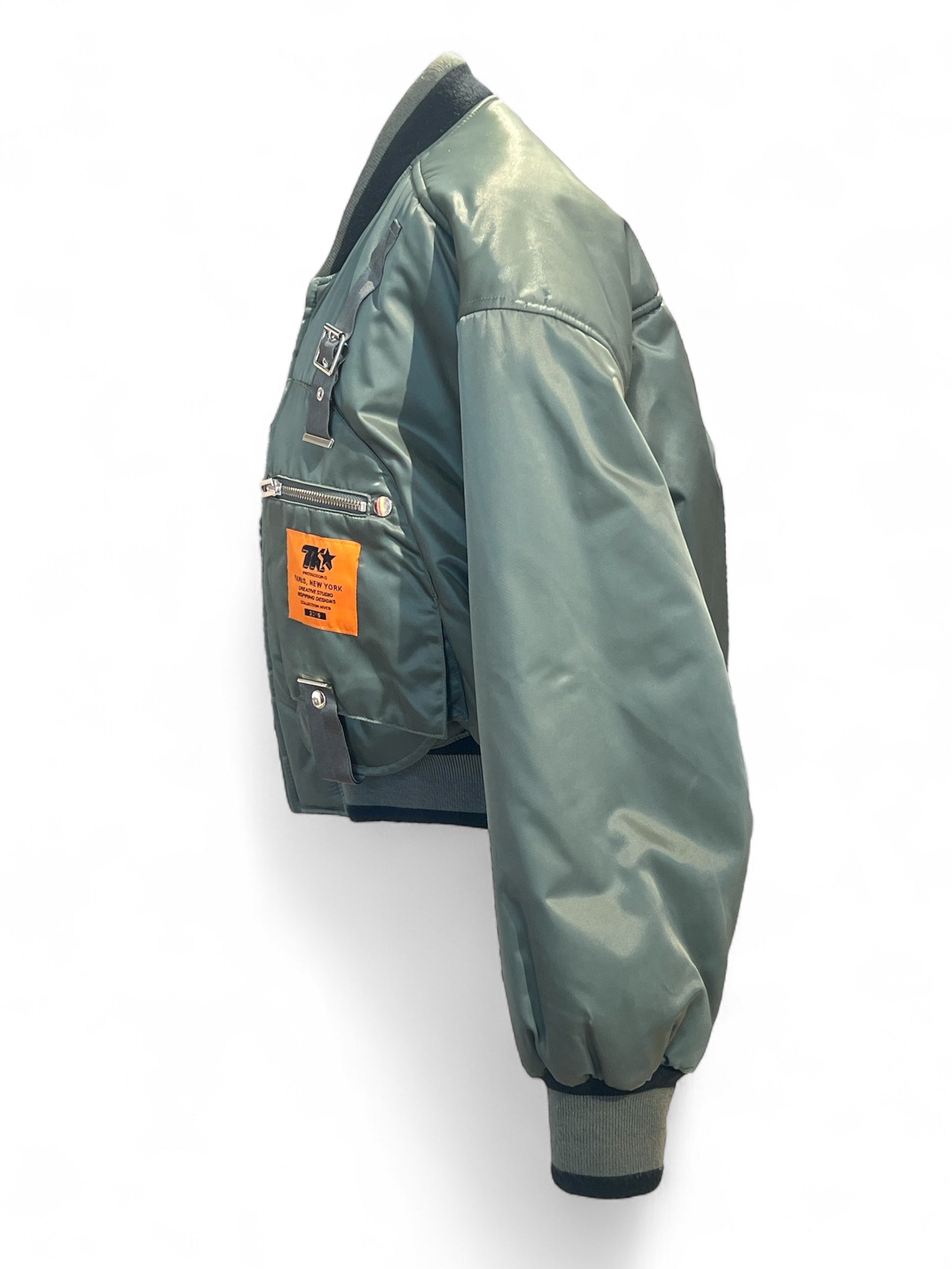 The Kooples - Khaki bomber jacket One size