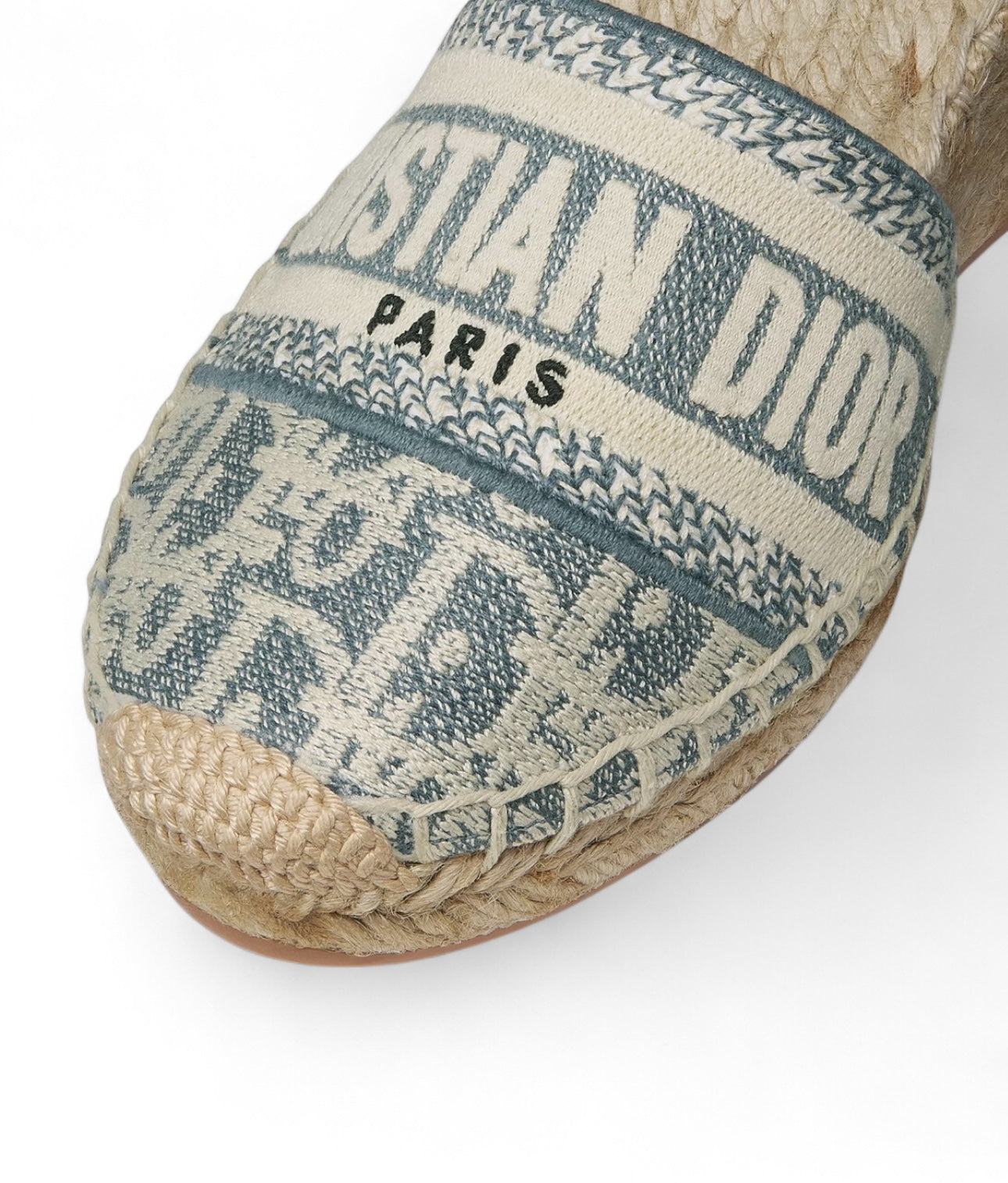 Dior - Keil-Sommerschuh Grandville blau Gr. 36