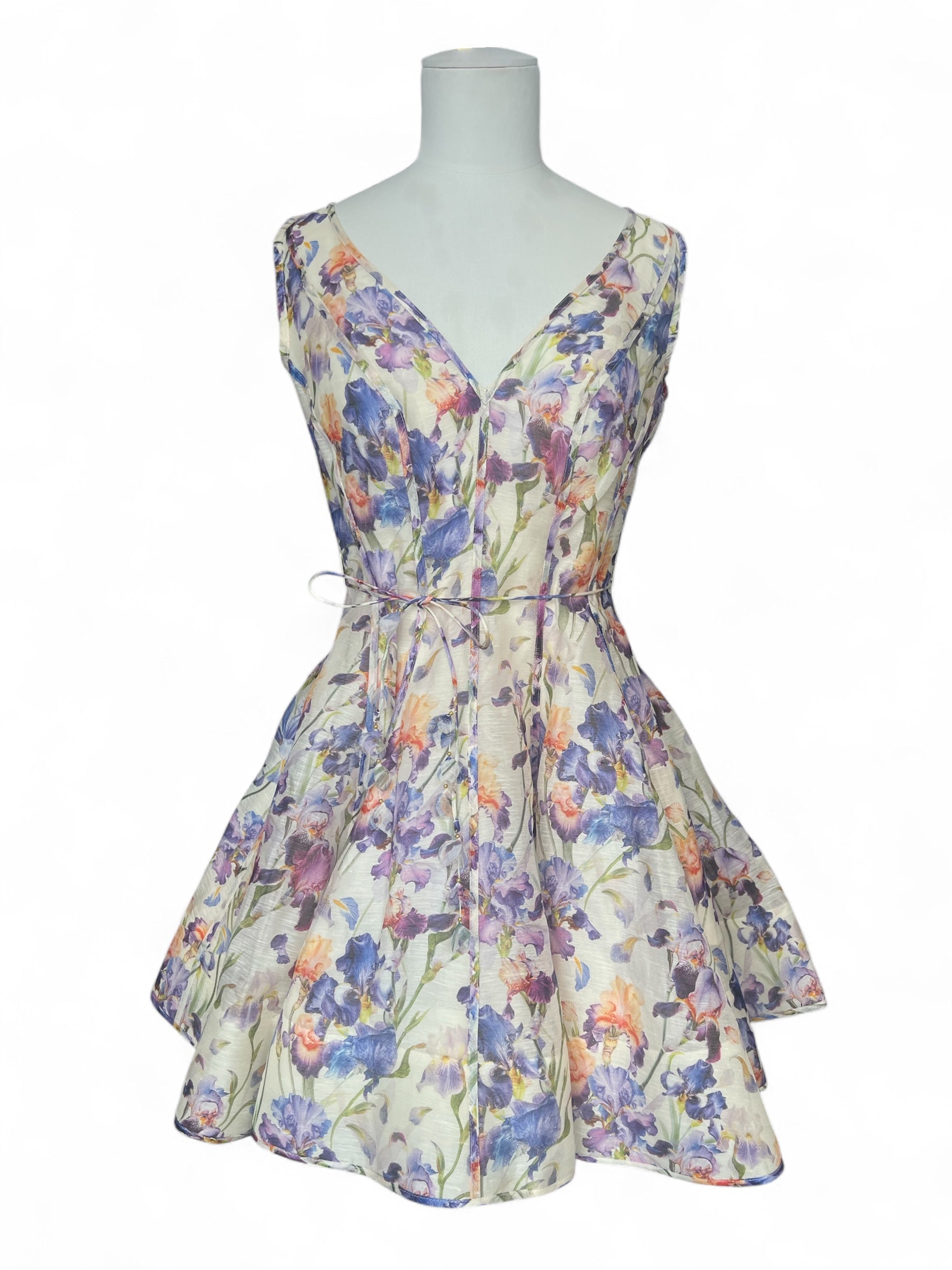 Zimmermann - Robe évasée fleurie T36