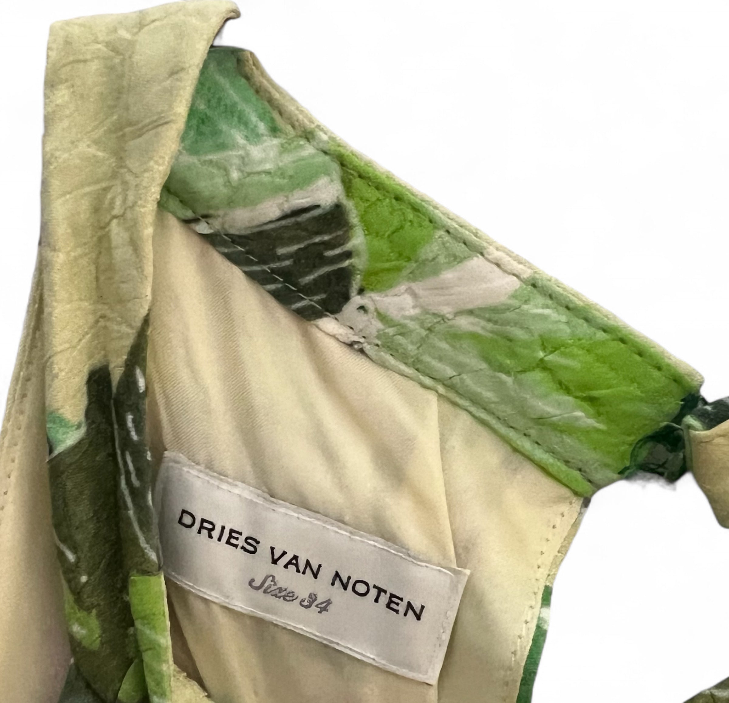 Dries van noten - Combinaison fleurie T34