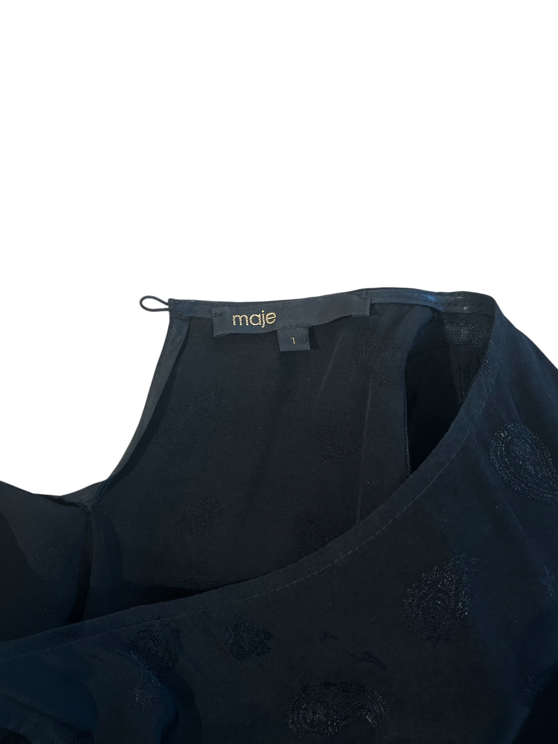 Maje - Robe noir T36