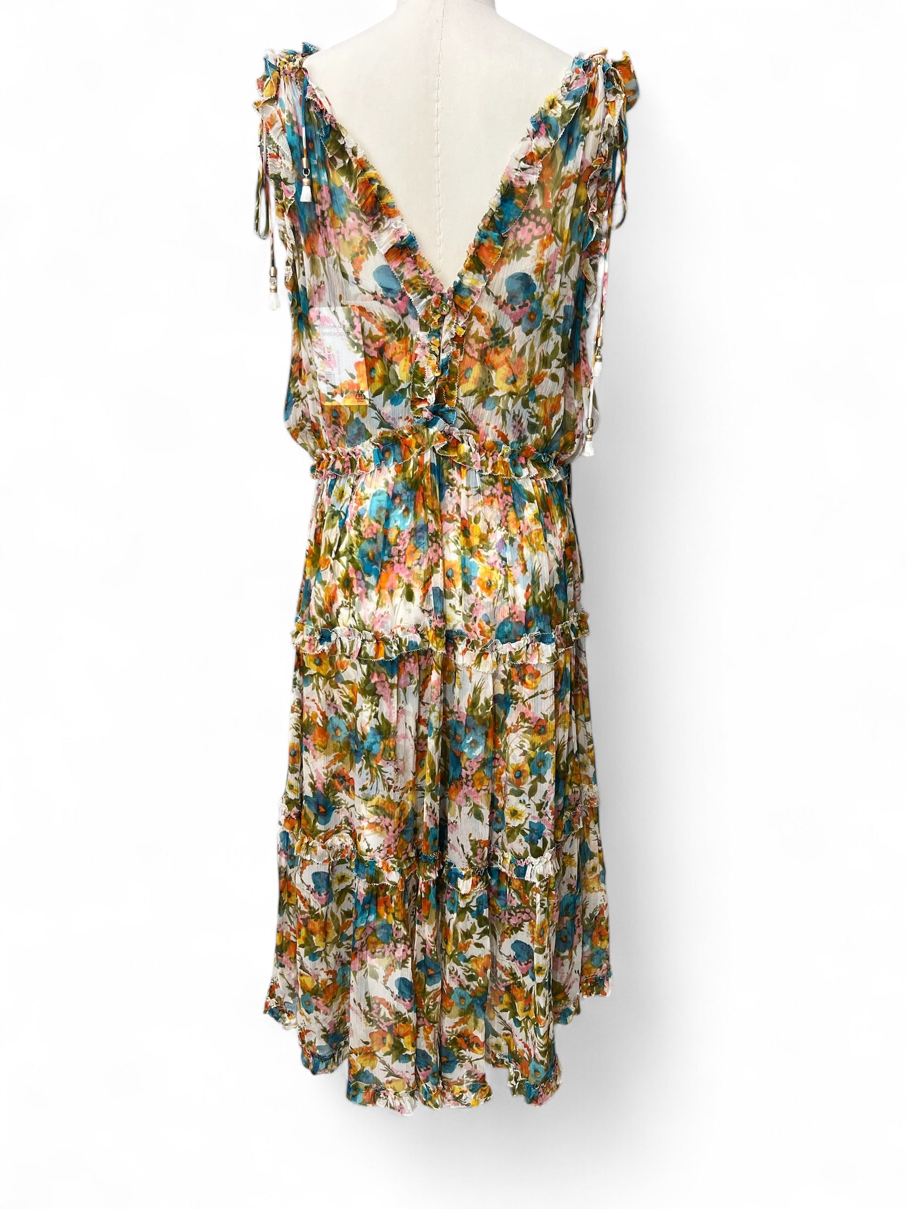 Zimmermann - Robe longue en tulle T0