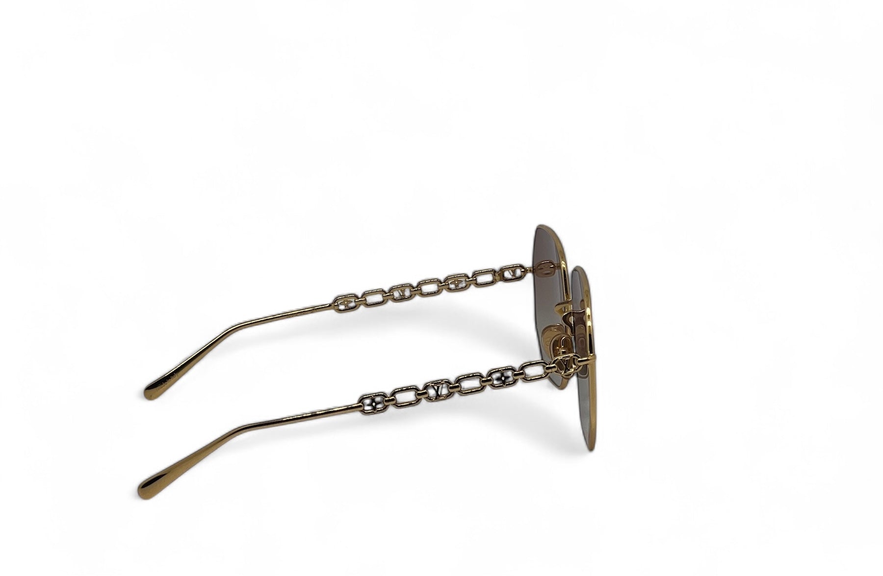 Louis Vuitton - Sonnenbrille Katzenaugen LV Schmuckstein