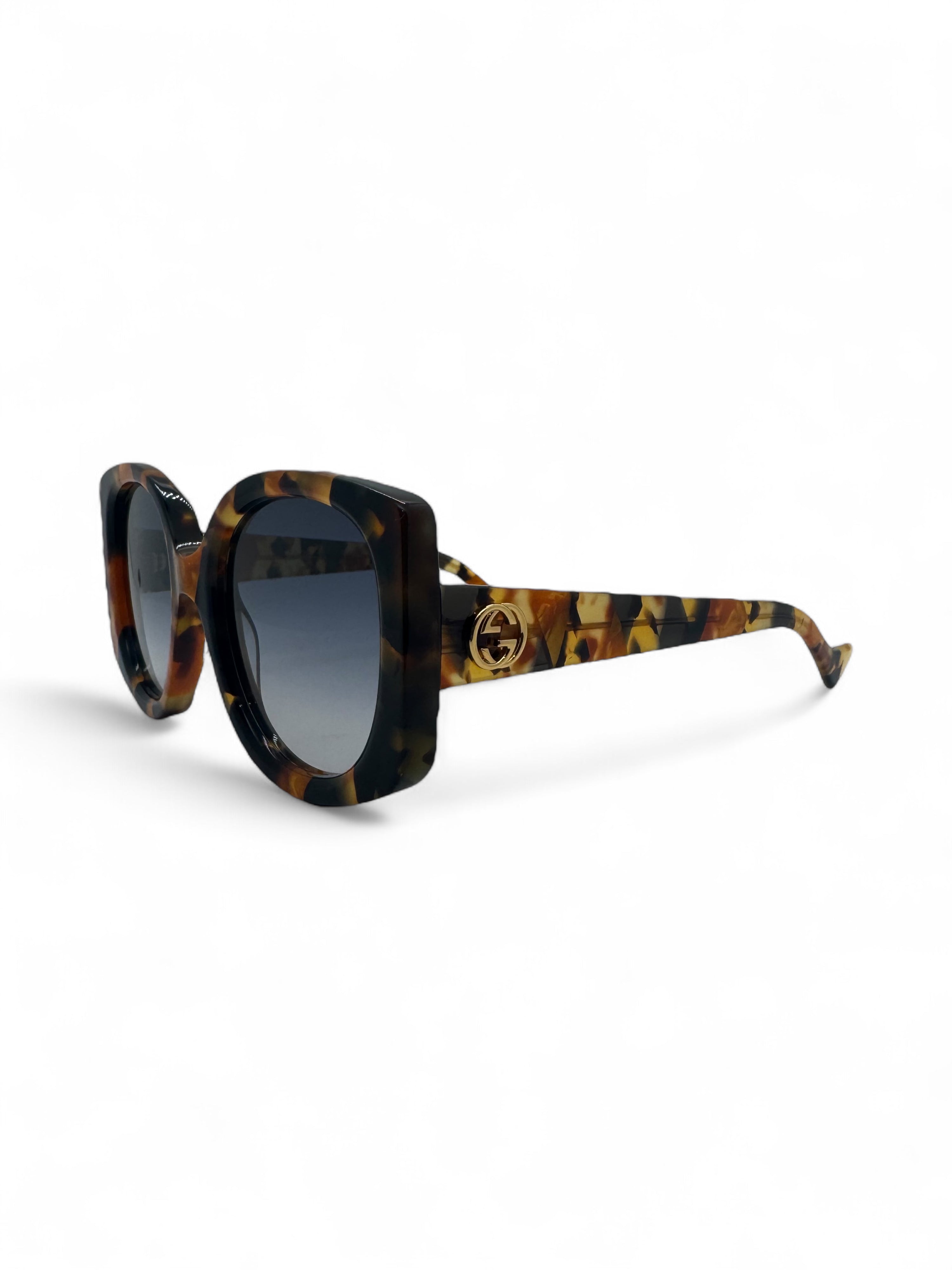 Gucci - Sonnenbrille mit Schildpattmuster