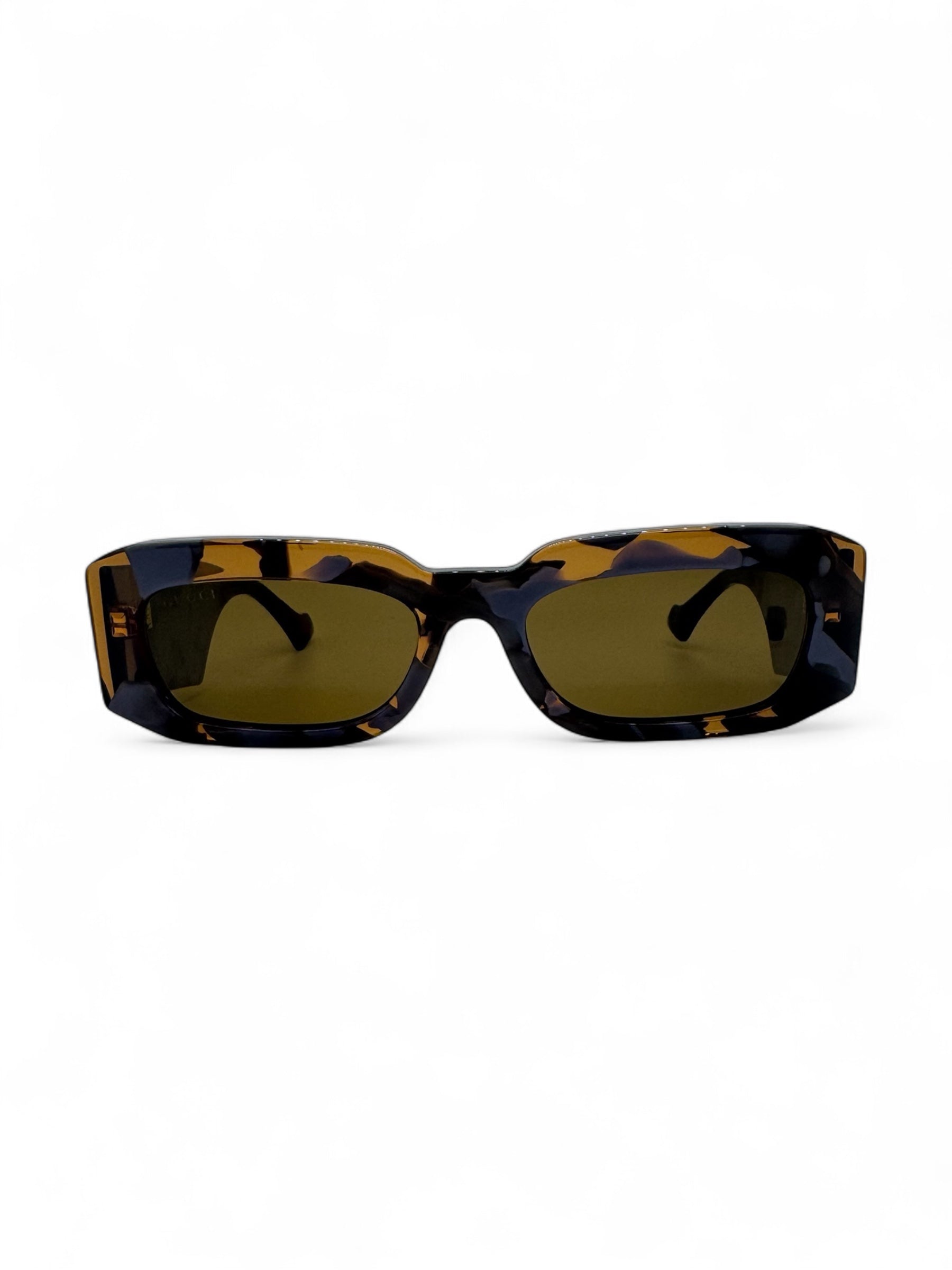 Gucci - Lunettes de soleil à écaille violette
