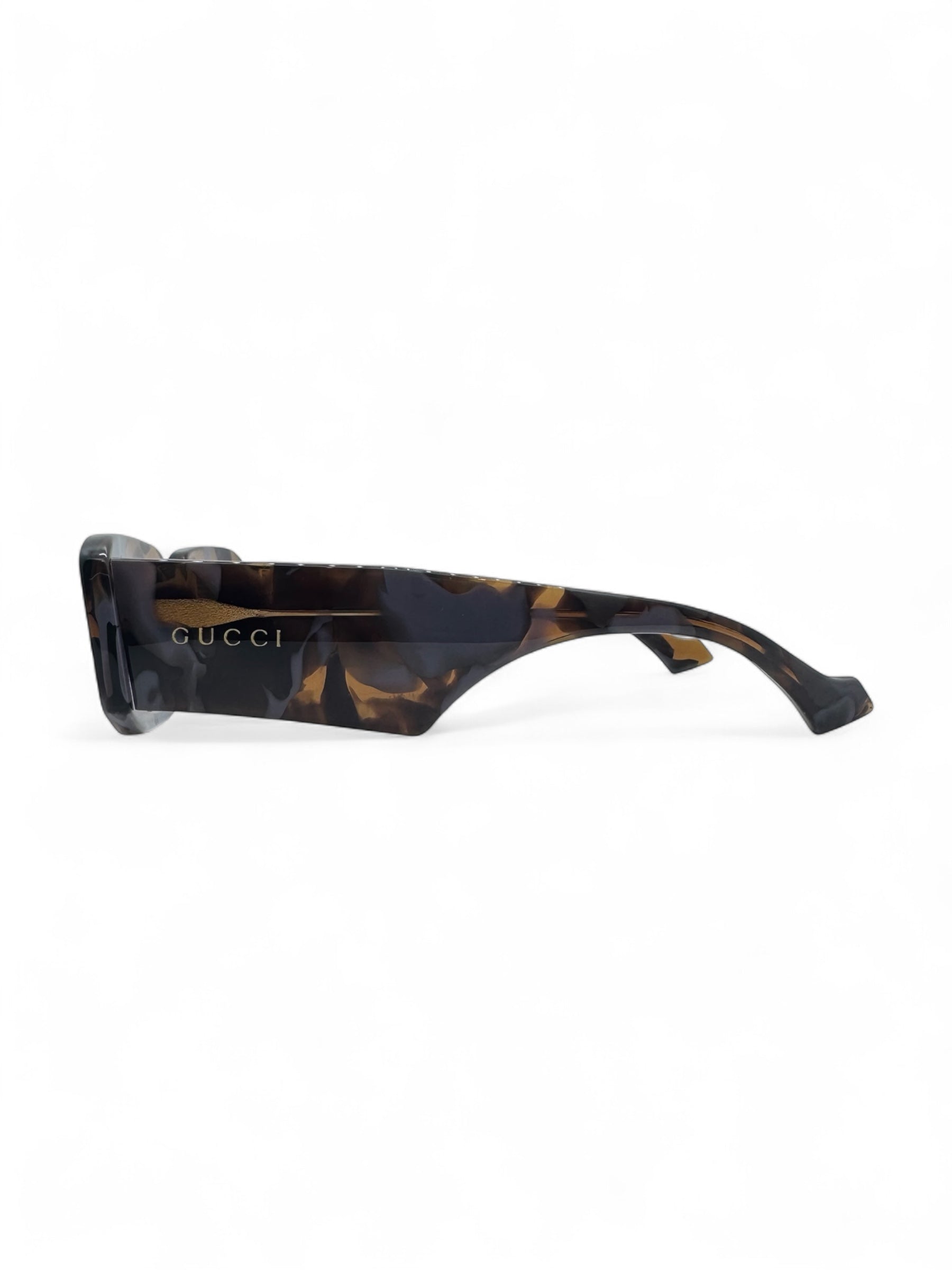 Gucci - Lunettes de soleil à écaille violette