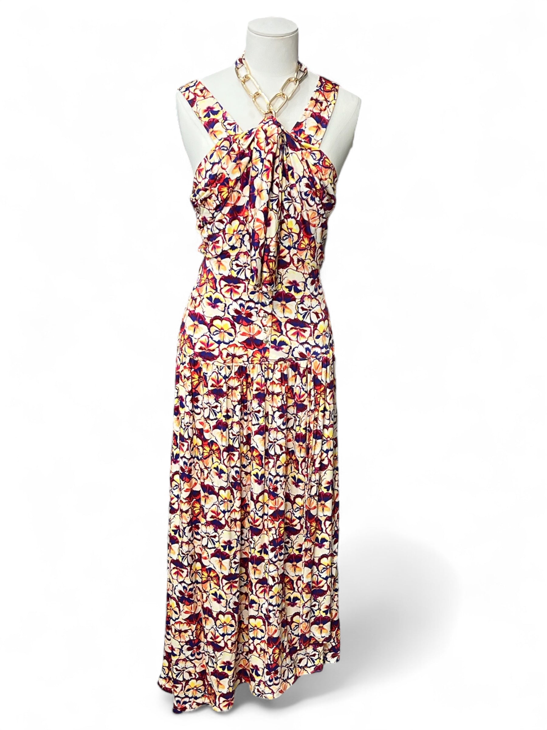 Paco Rabanne - Robe fleurie T36