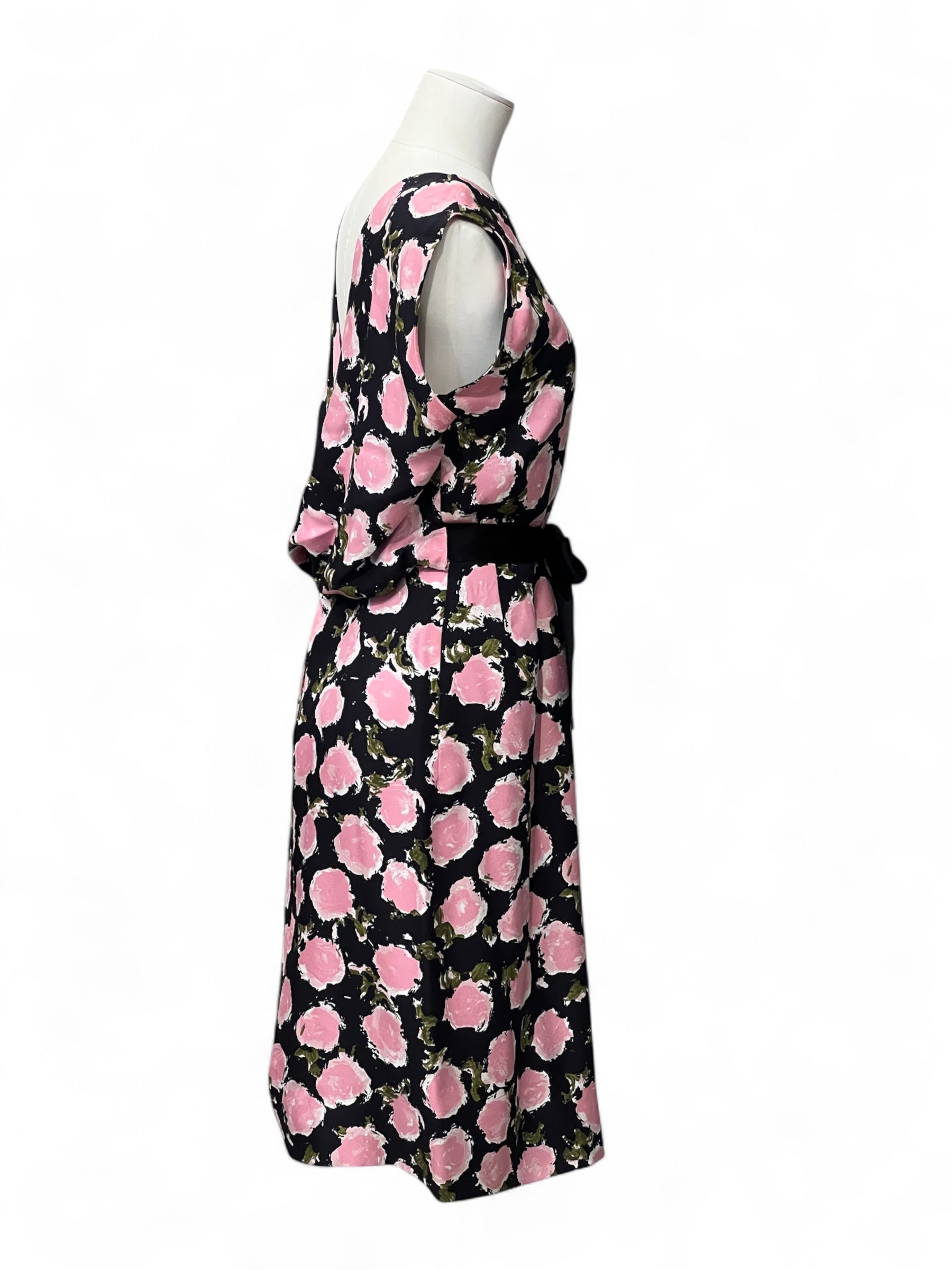 Balenciaga -Robe avec roses T34