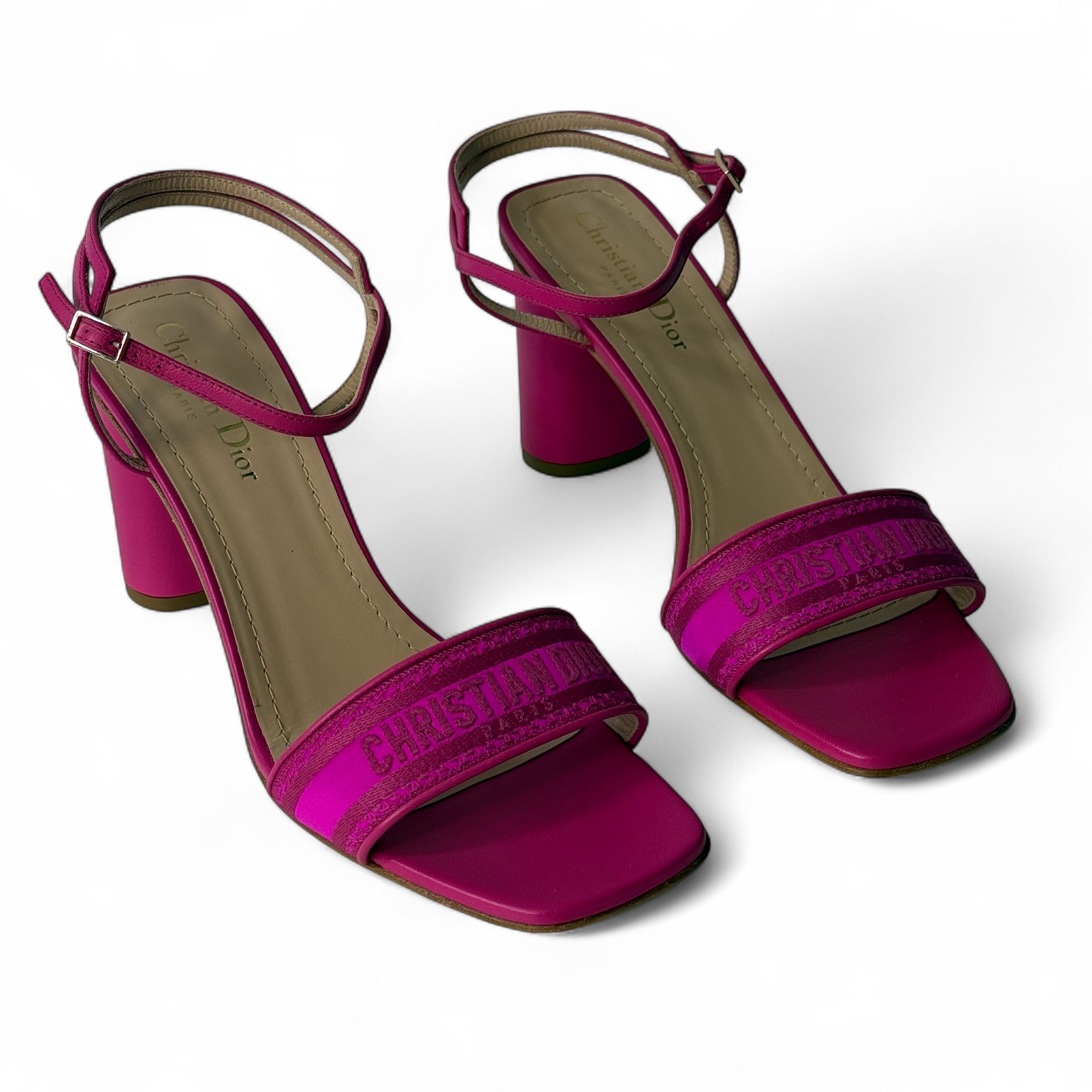 Dior - Sandales à talons T.39,5